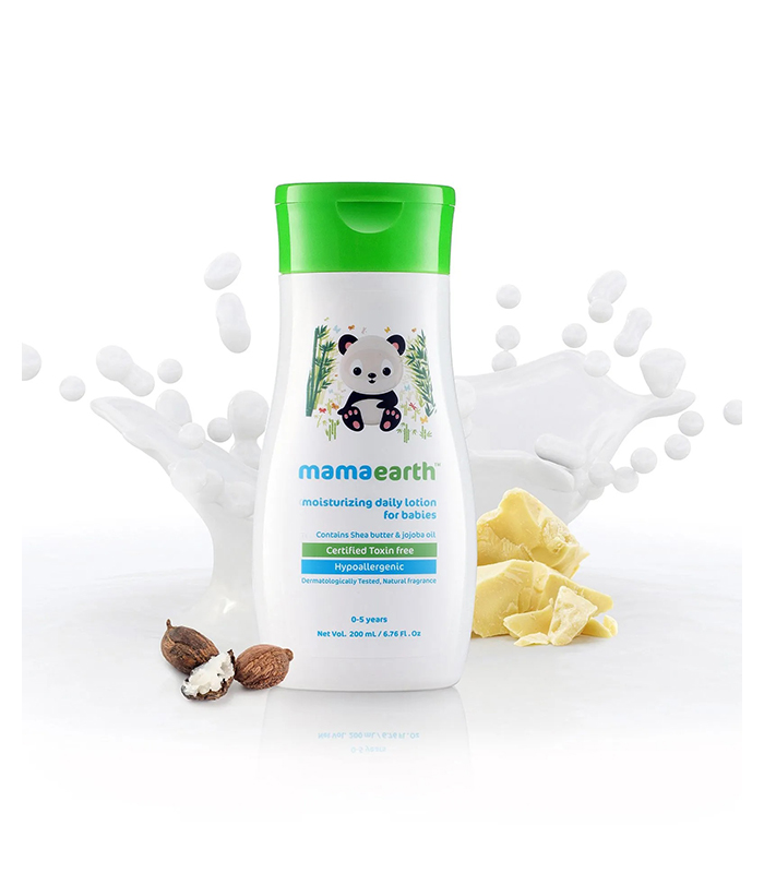 120-1 Mamaearth Baby mamaearth Daily Moisturizing Lotion For Babies - 200 ml - Image 1