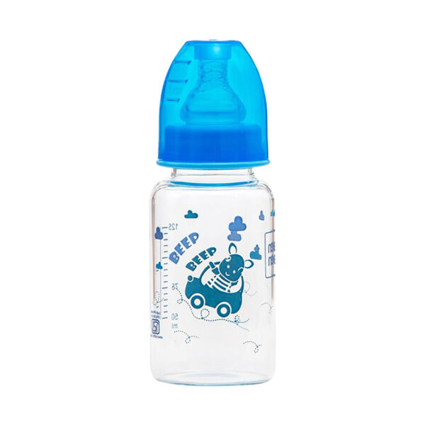 Mee Mee Feeding Glass Bottle, 120 ml