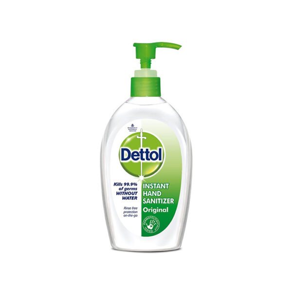 Dettol Original Germ Protection Alcohol based Hand Sanitizer Pump, 200ml