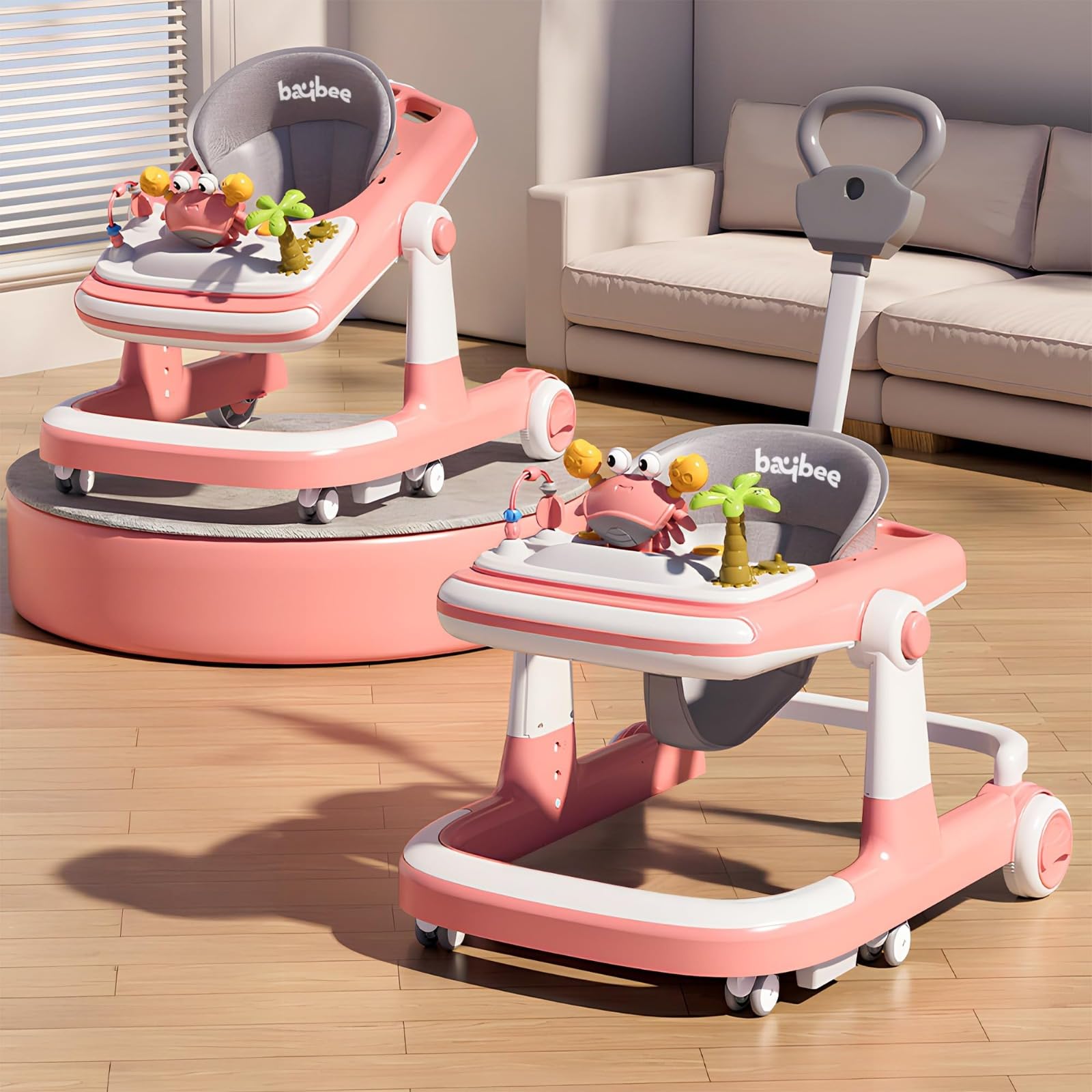Baybee_3_in_1_Baby_Walker_for_6-18_Month_Baby_Push_Walker_fo_01 Baybee 3 in 1 Baby Walker for 6-18 Month Baby, Push Walker for Kids with Parental Handle - Image 1
