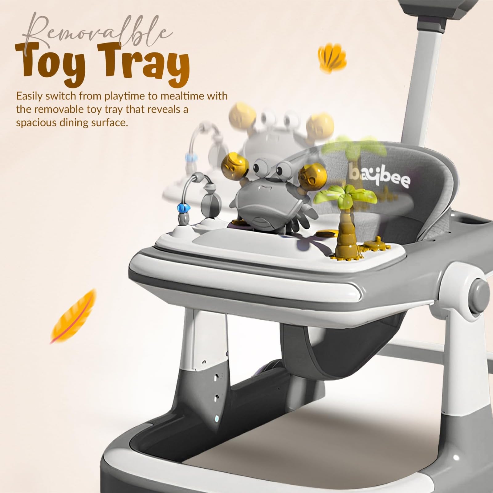 Baybee 3 in 1 Baby Walker for 6-18 Month Baby, Push Walker for Kids with Parental Handle - Image 17