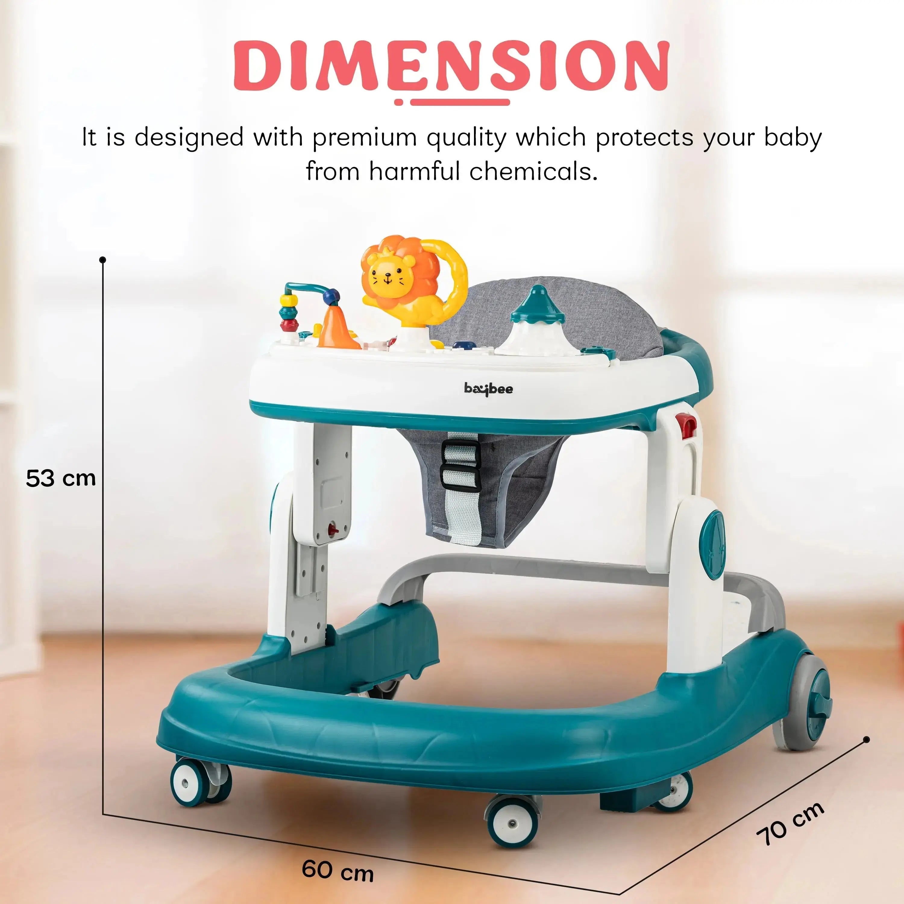 Baybee Astro Walker With 3 Adjustable Height and Musical Toy - Image 44
