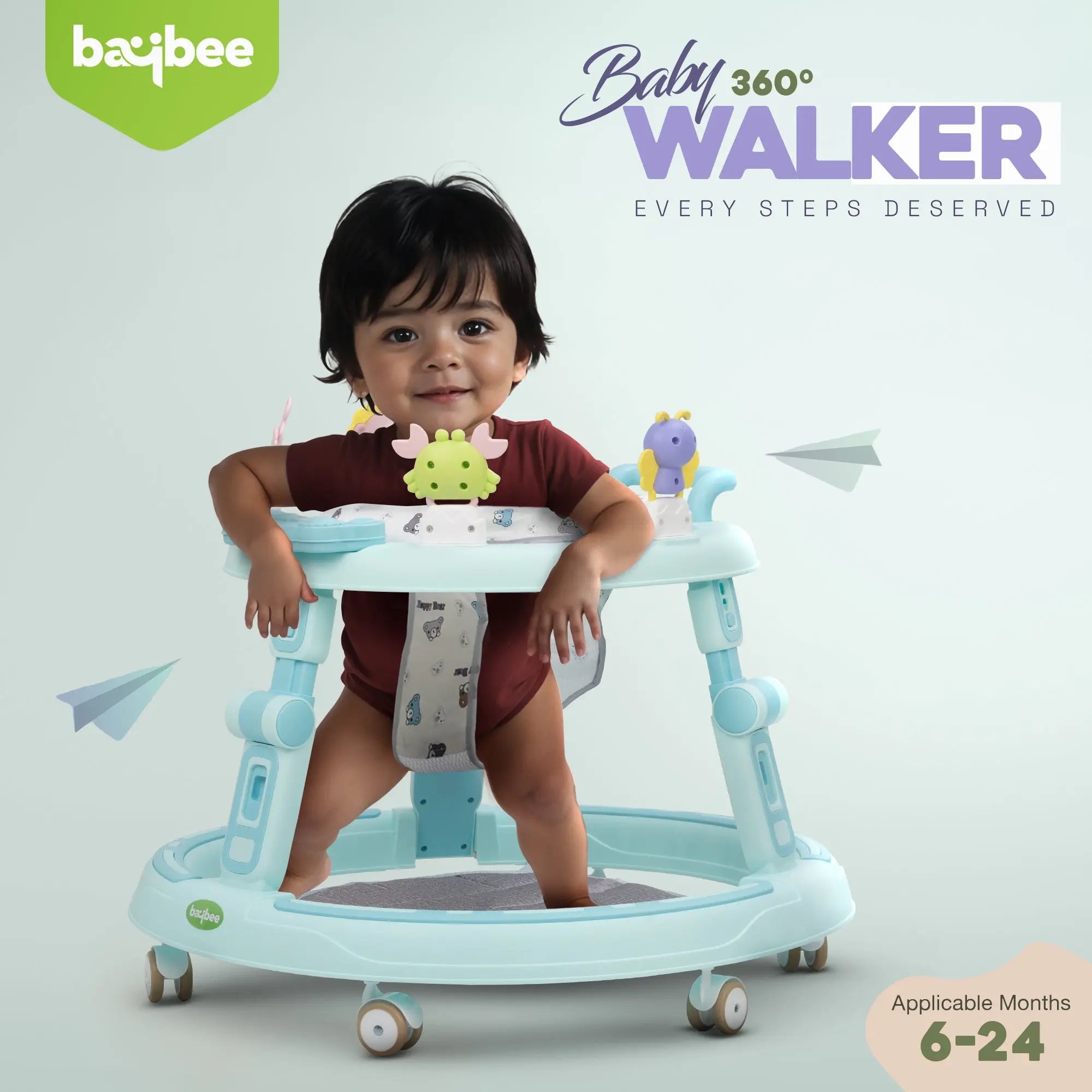 Baybee Whizz Baby Walker Portable Kids Walker - Image 23