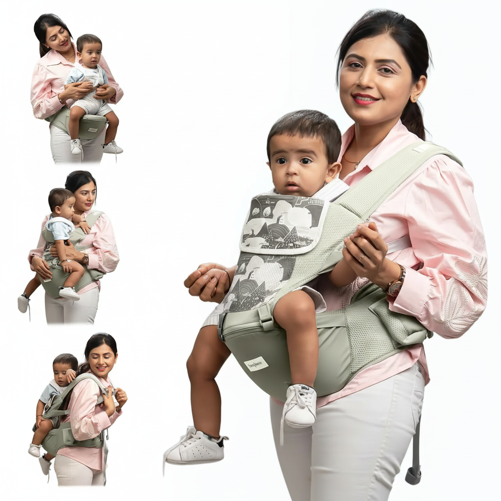 Baybee_Ergonest_Hip_Seat_Baby_Carrier_01 Baybee Ergonest Hip Seat Baby Carrier - Image 1