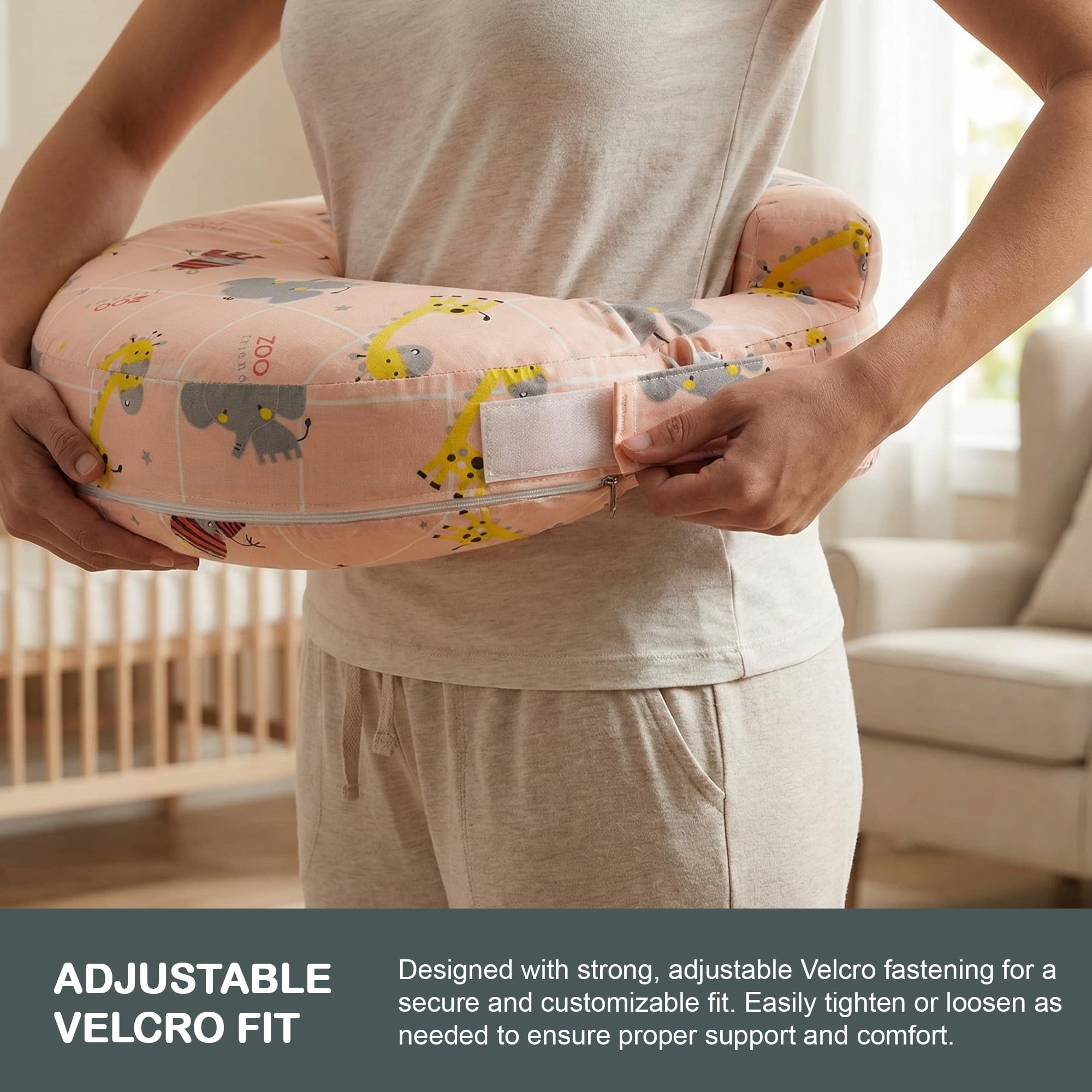 Baybee Feeding Pillow for New Born Baby - Image 4