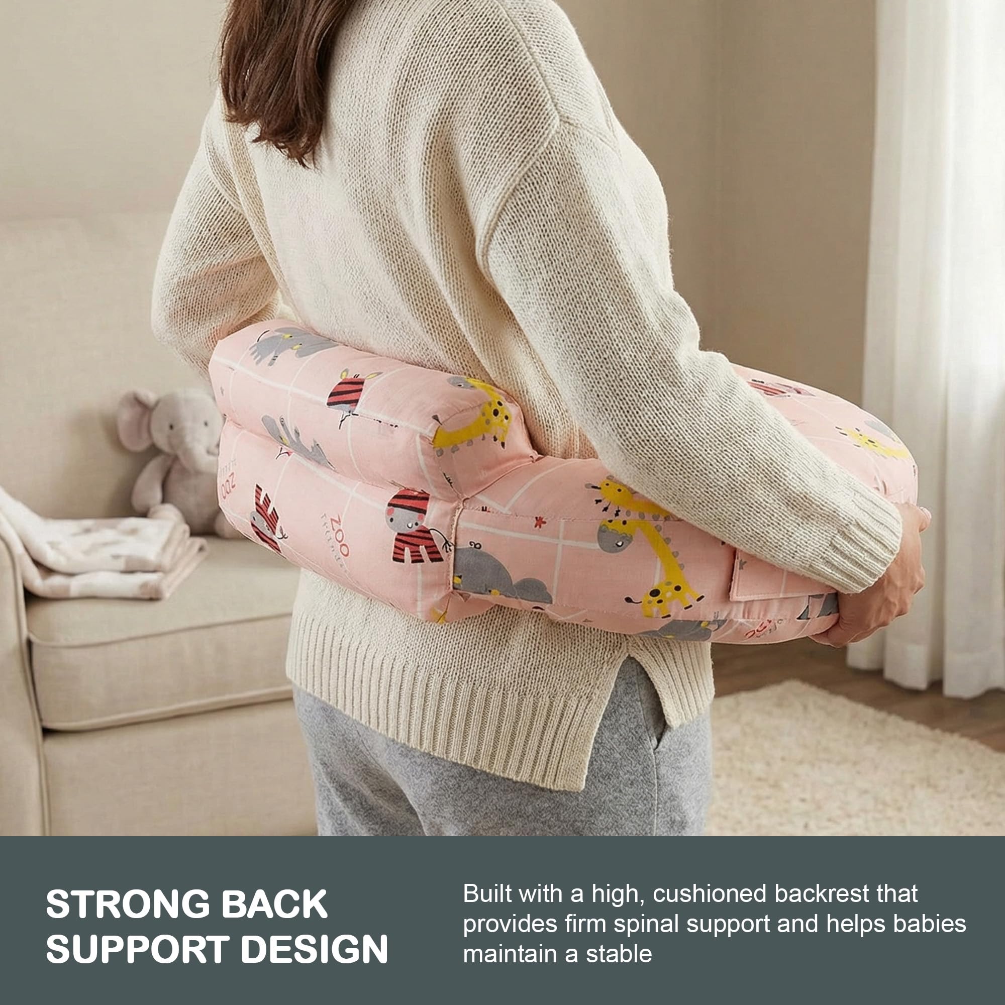 Baybee Feeding Pillow for New Born Baby - Image 5