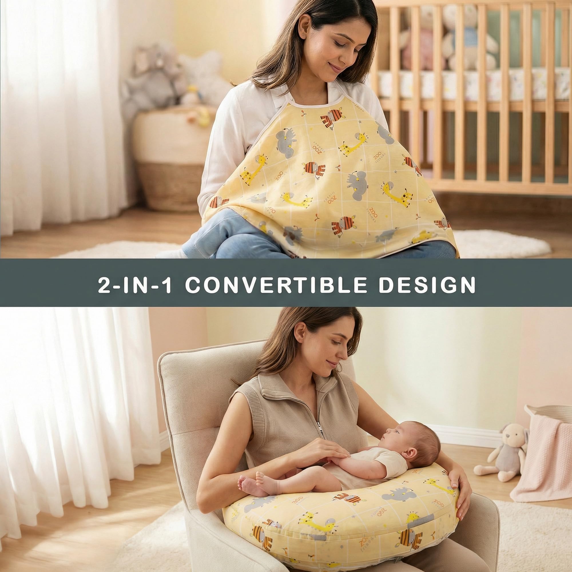 Baybee Feeding Pillow for New Born Baby - Image 10