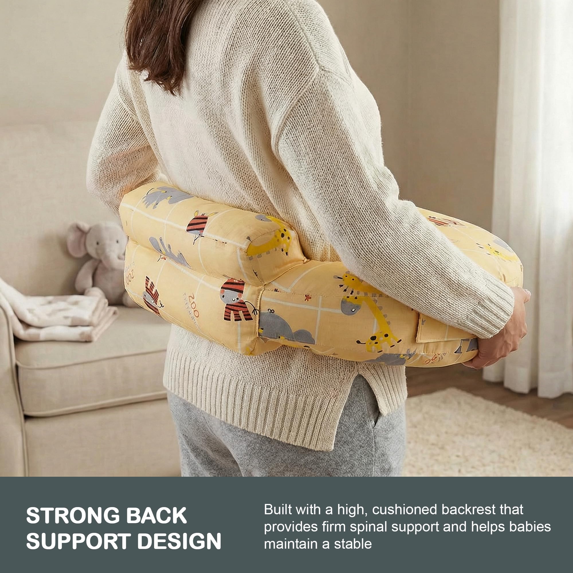 Baybee Feeding Pillow for New Born Baby - Image 13