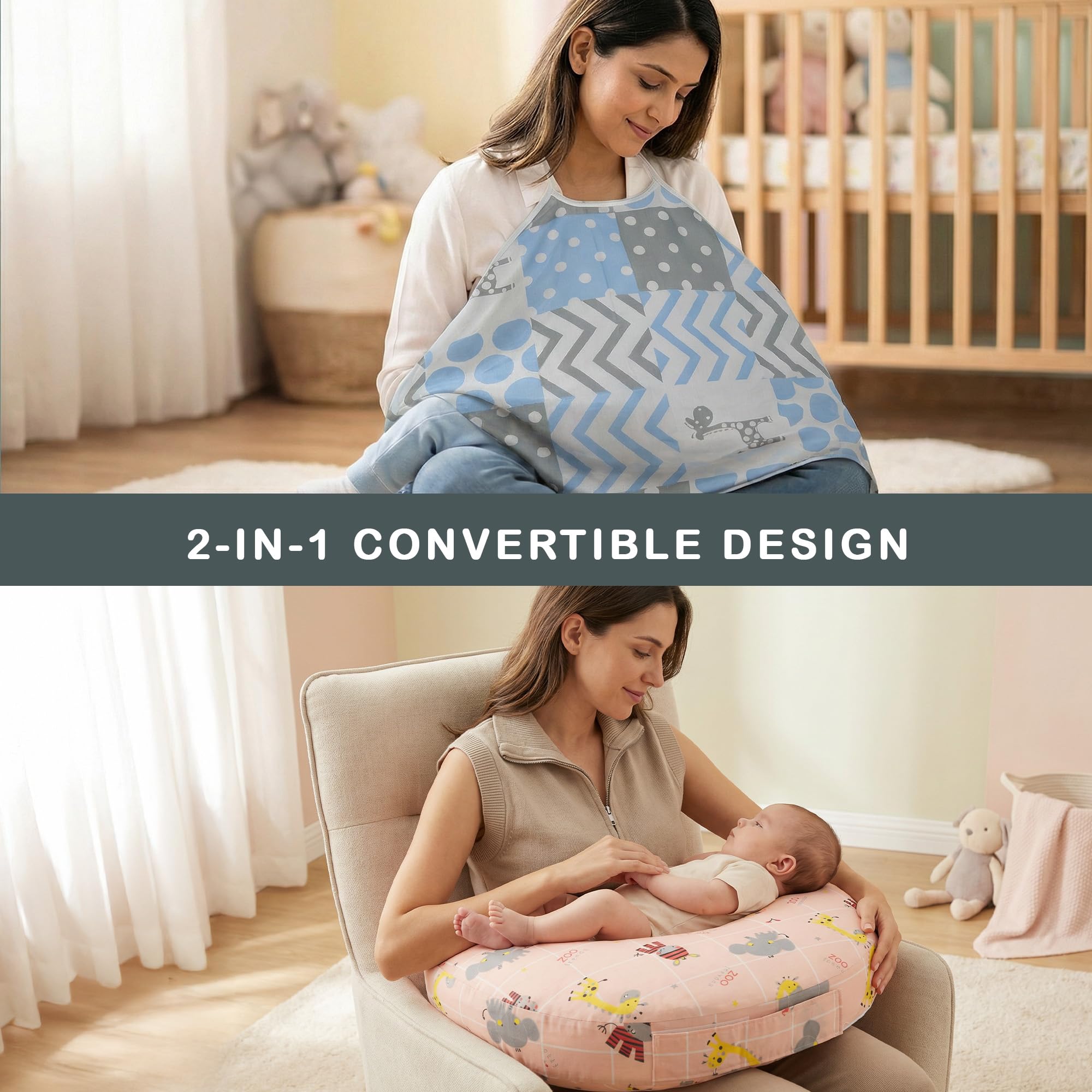 Baybee Feeding Pillow for New Born Baby - Image 17