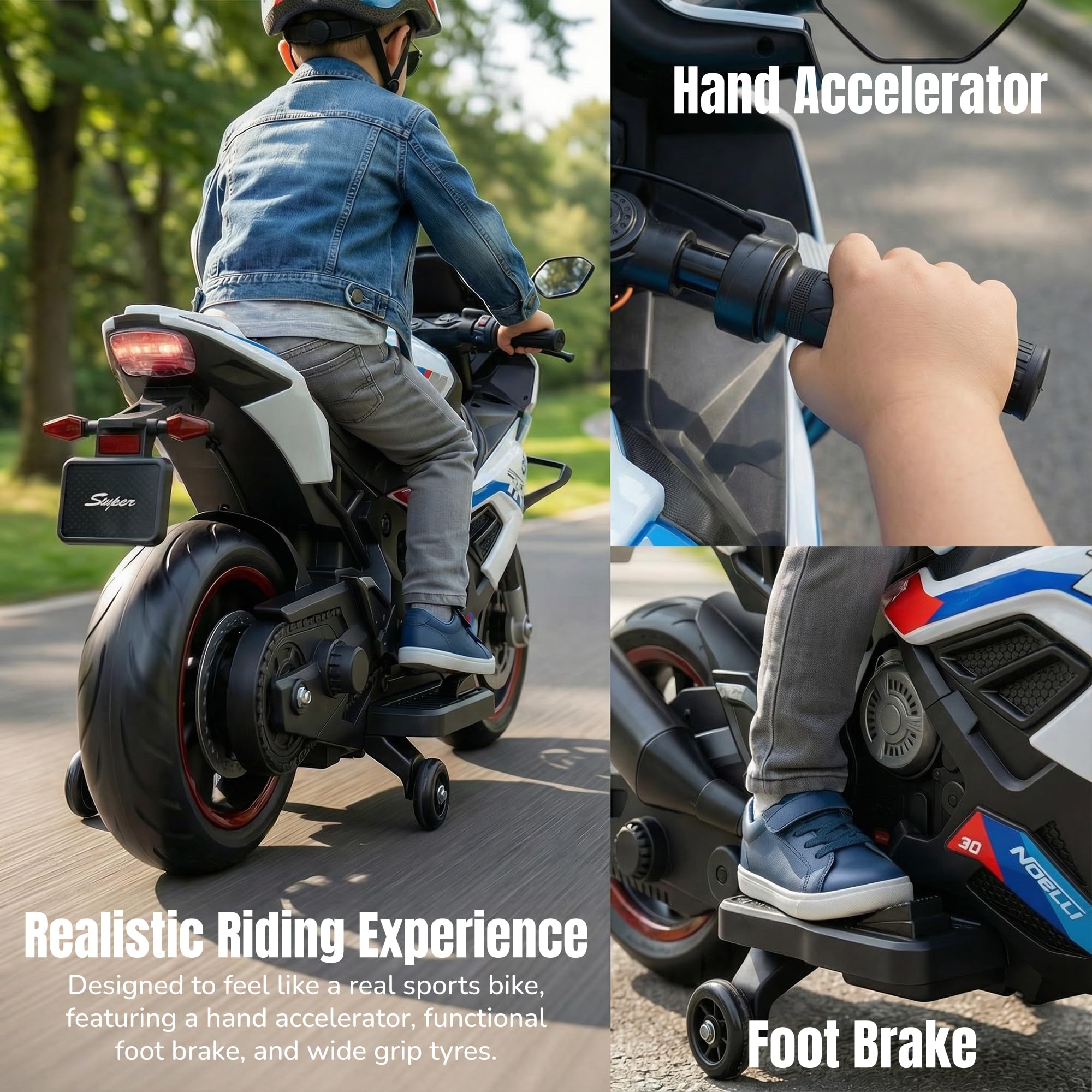 Baybee BTR Baby Battery Operated Bike for Kids - Image 3