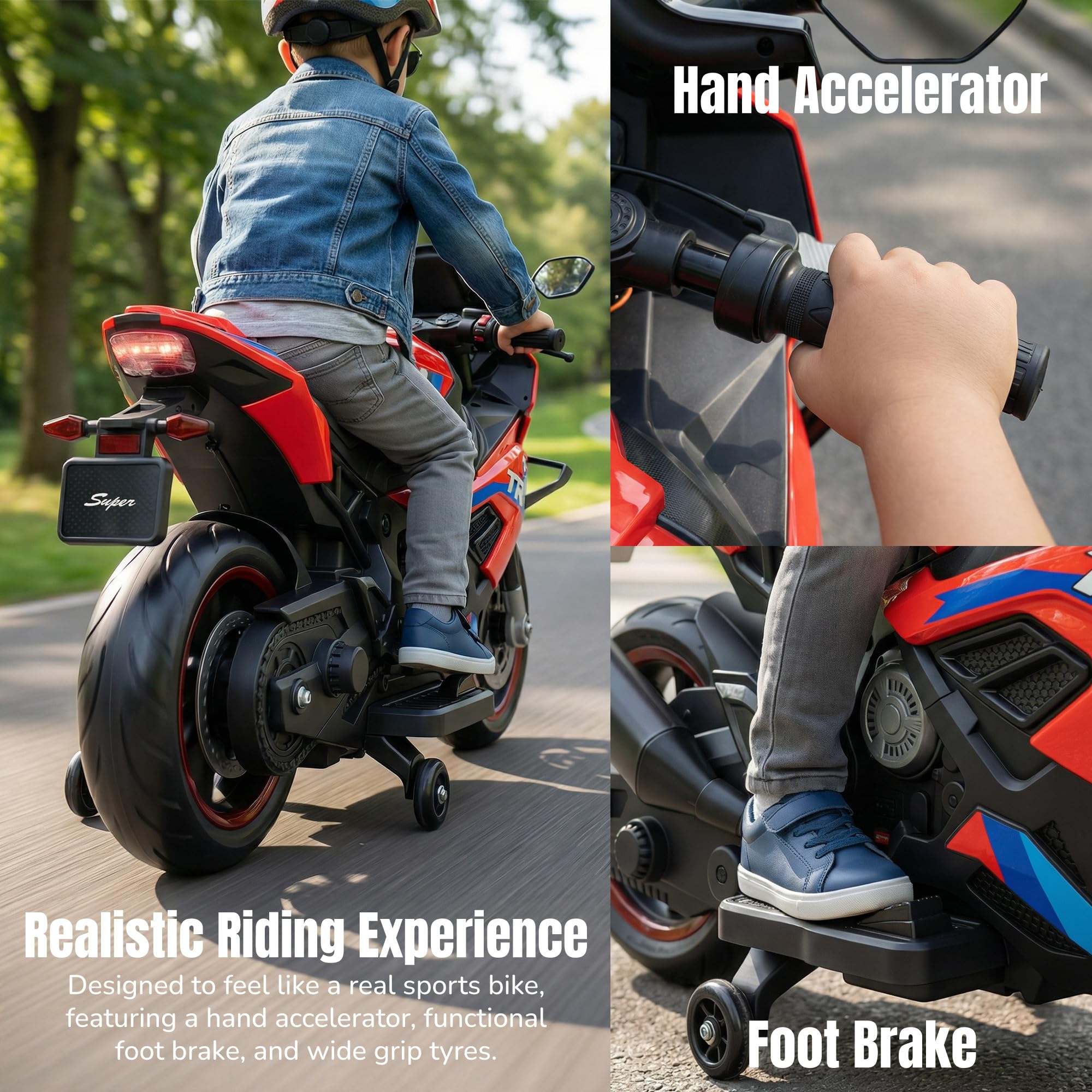 Baybee BTR Baby Battery Operated Bike for Kids - Image 11