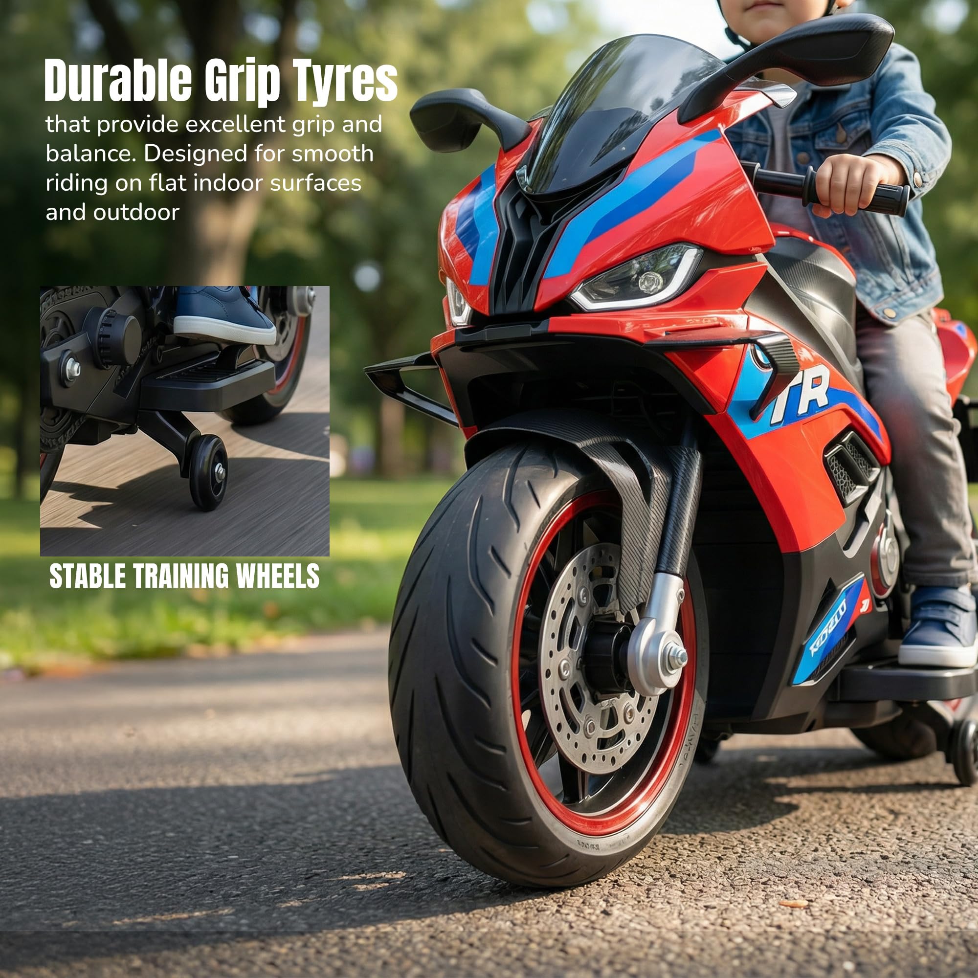 Baybee BTR Baby Battery Operated Bike for Kids - Image 13