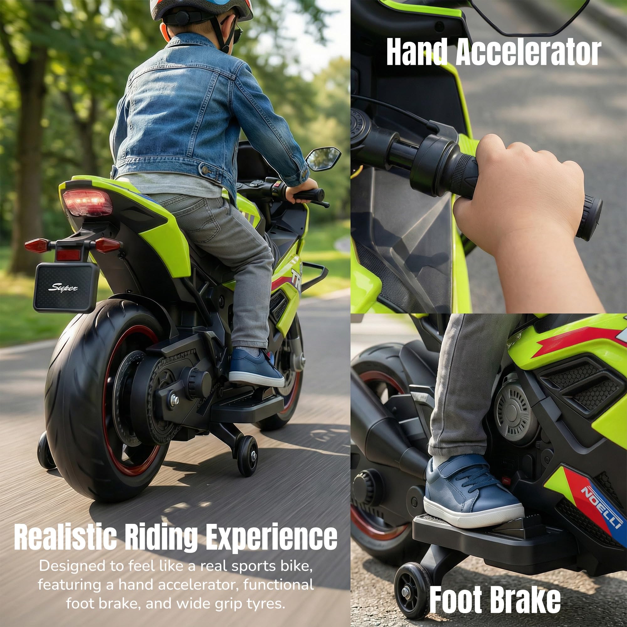 Baybee BTR Baby Battery Operated Bike for Kids - Image 19