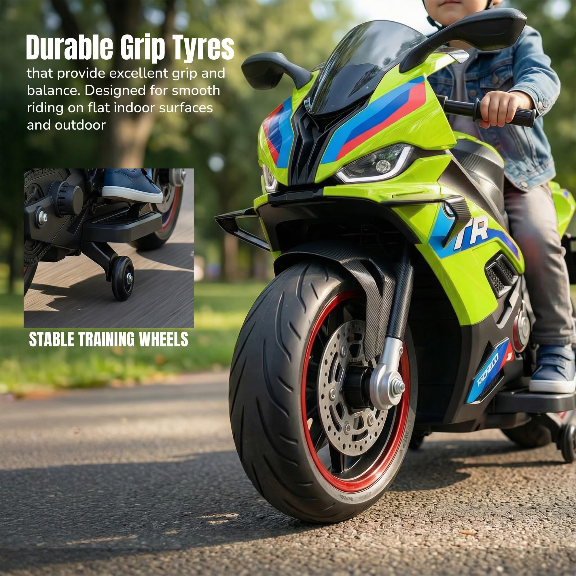 Baybee BTR Baby Battery Operated Bike for Kids - Image 21