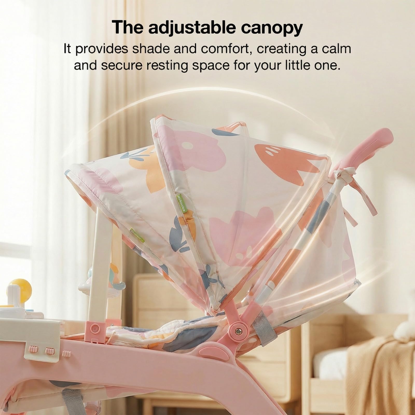 Baybee 5 in 1 Baby Rocking Chair for Kids - Image 24