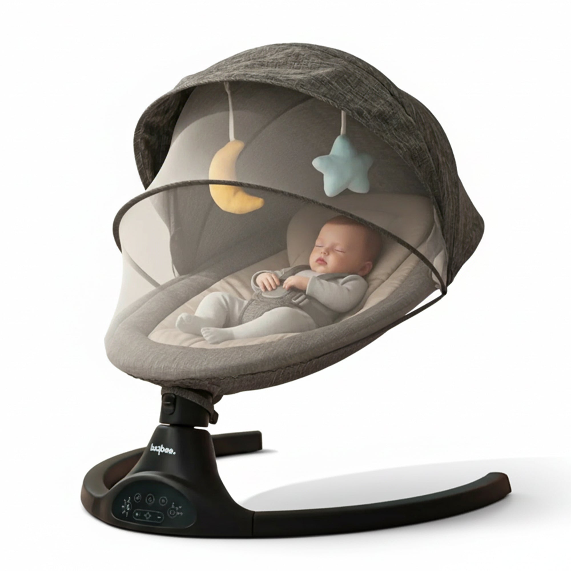 Baybee_Automatic_Electric_Baby_Swing_Cradle_01 Baybee Automatic Electric Baby Swing Cradle - Image 1