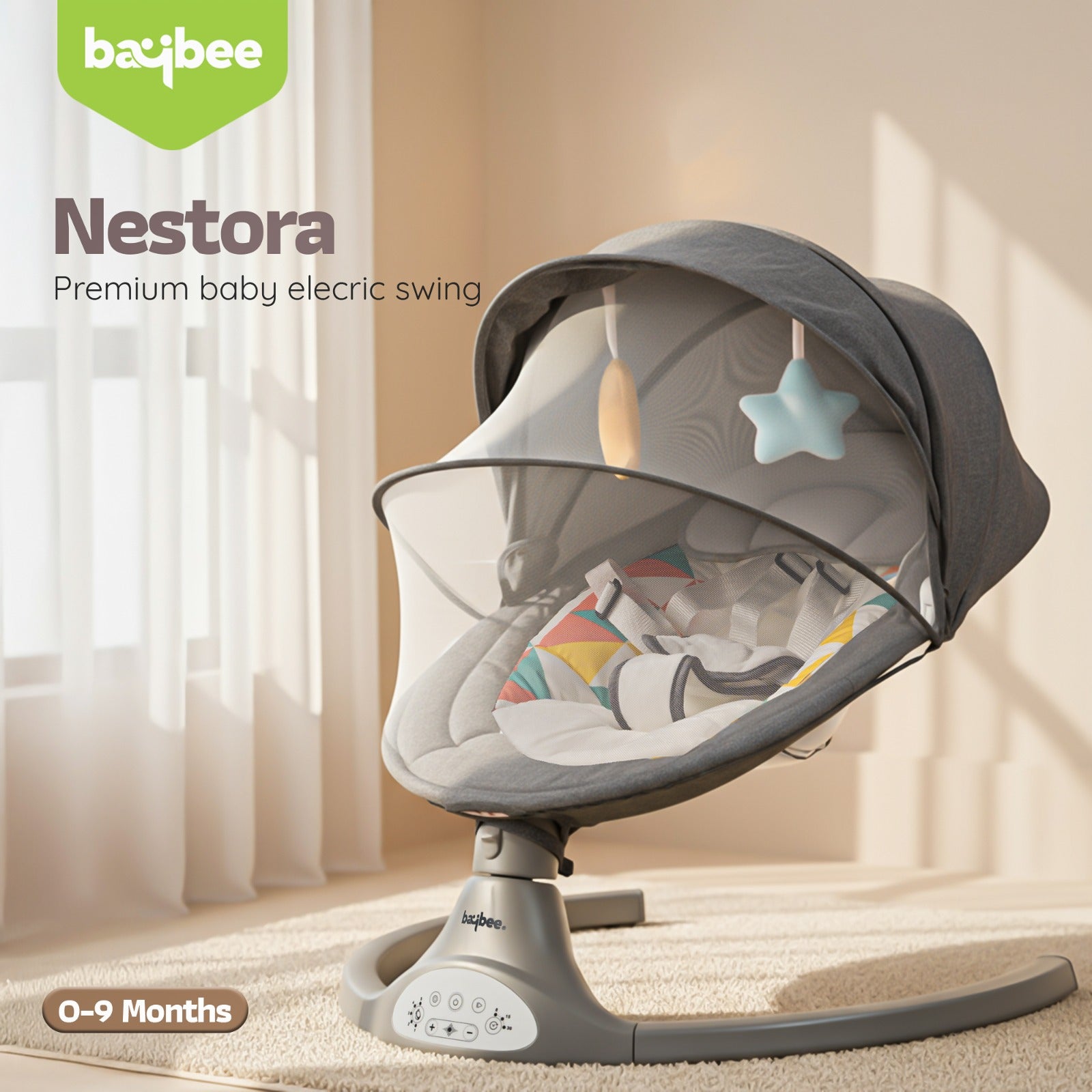 Baybee Automatic Electric Baby Swing Cradle - Image 18