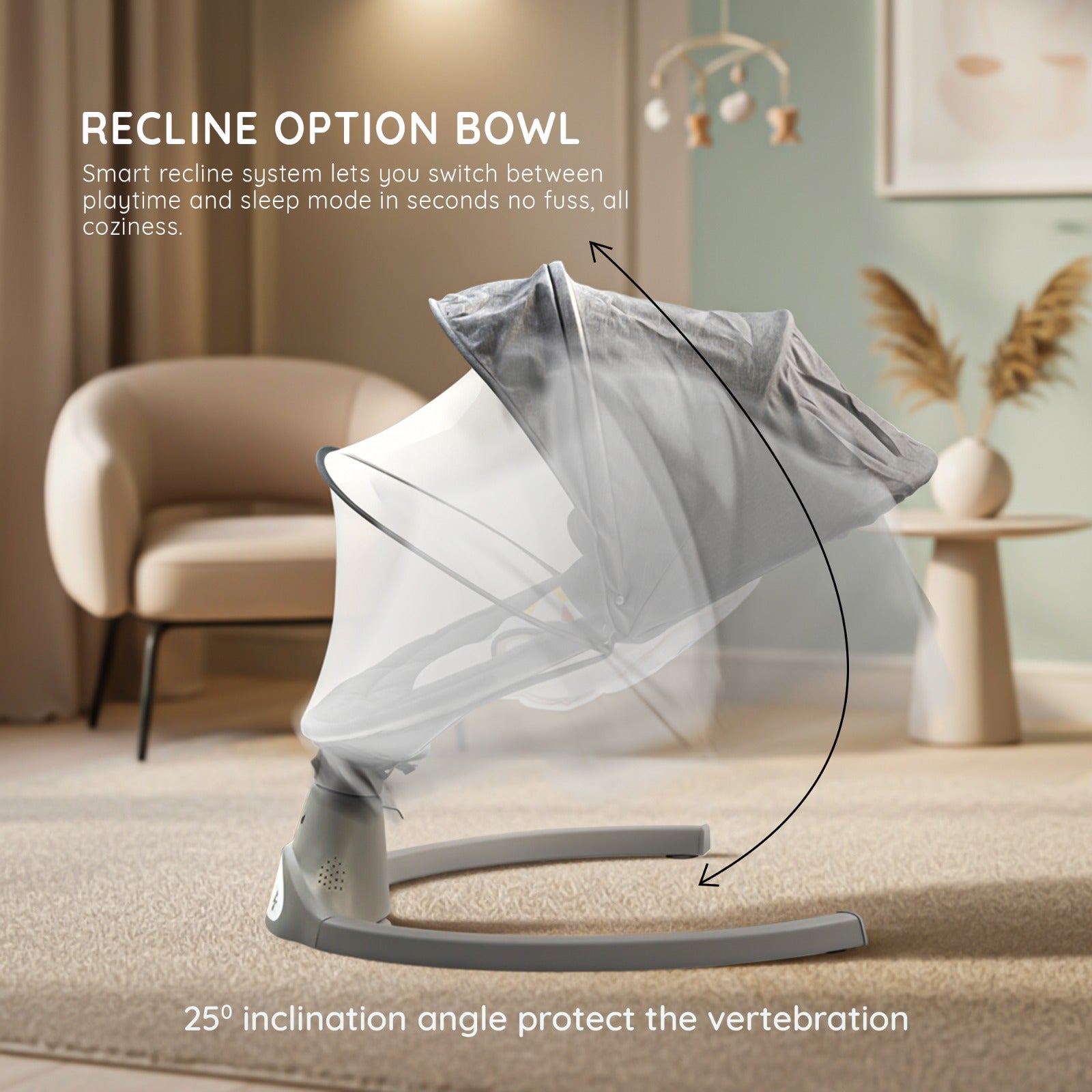 Baybee Automatic Electric Baby Swing Cradle - Image 22