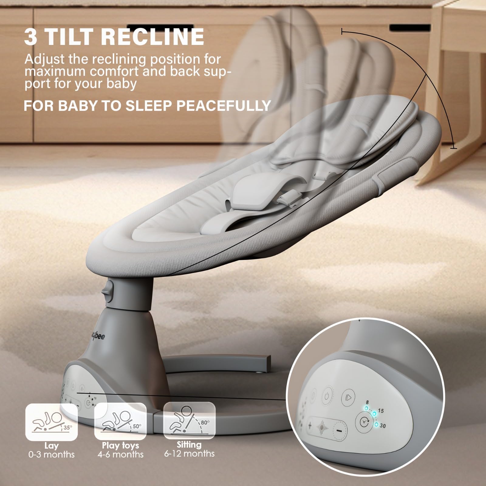 Baybee Automatic Electric Baby Swing Cradle - Image 31