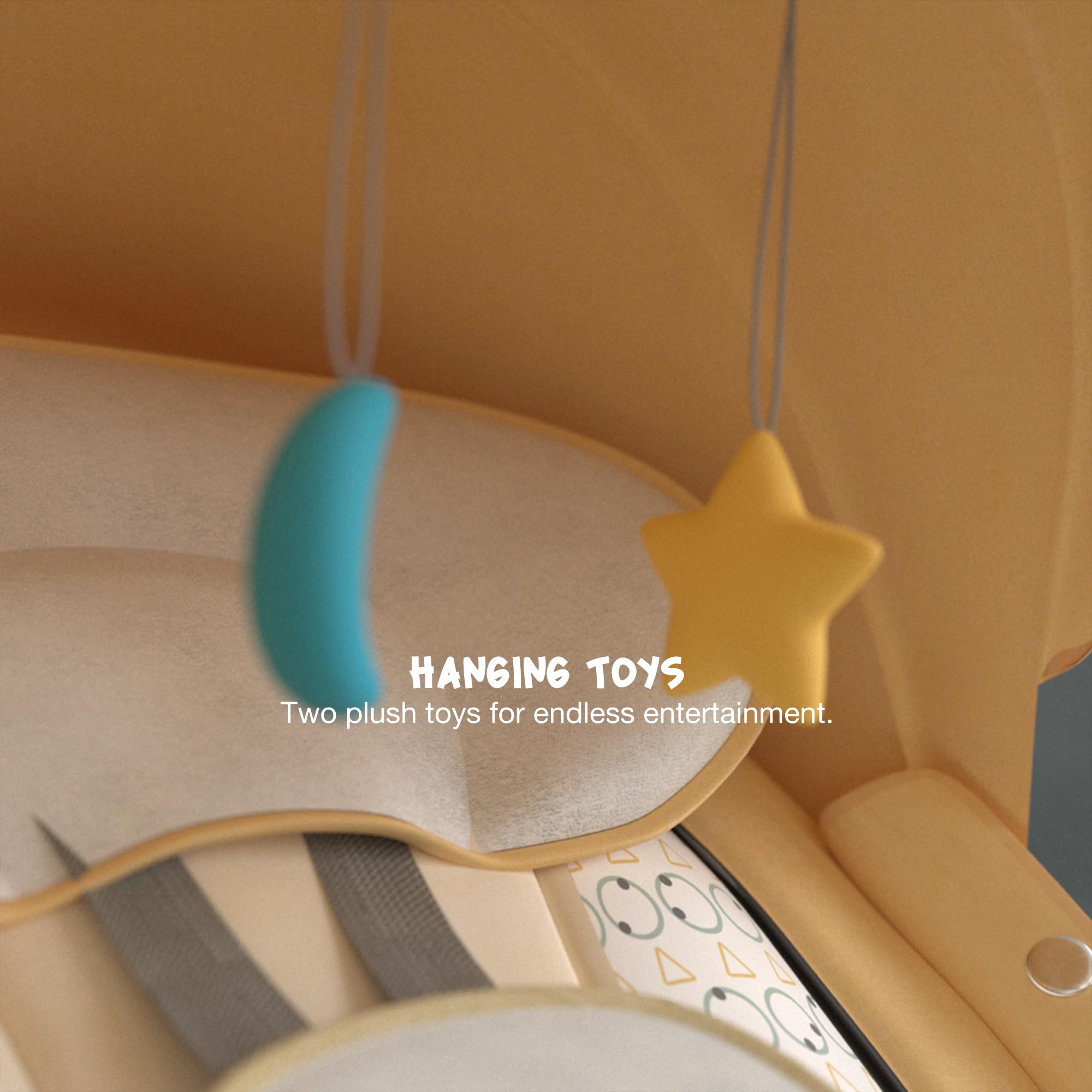 Baybee Lullabies Automatic Electric Baby Swing Cradle - Image 7