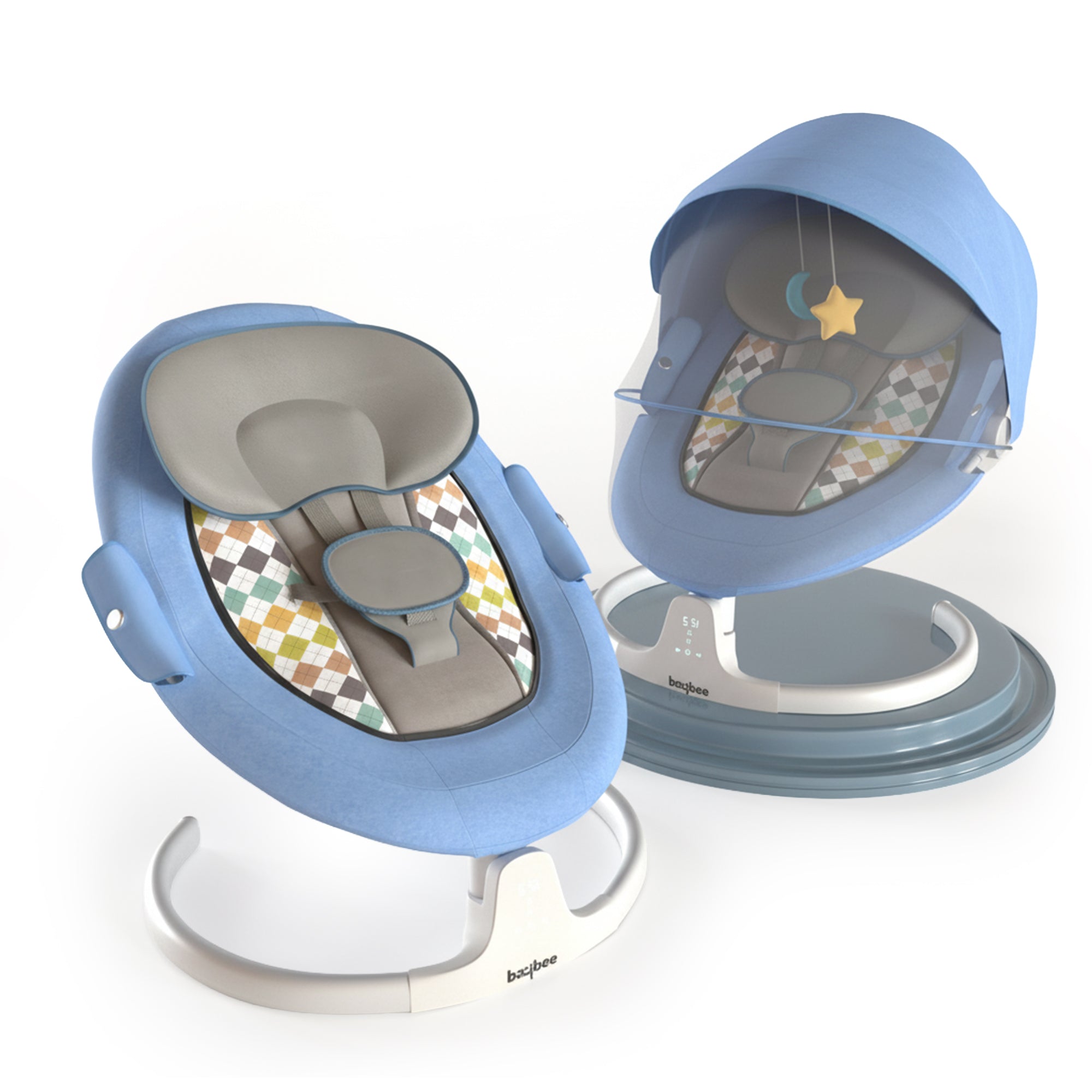 Baybee Lullabies Automatic Electric Baby Swing Cradle - Image 28
