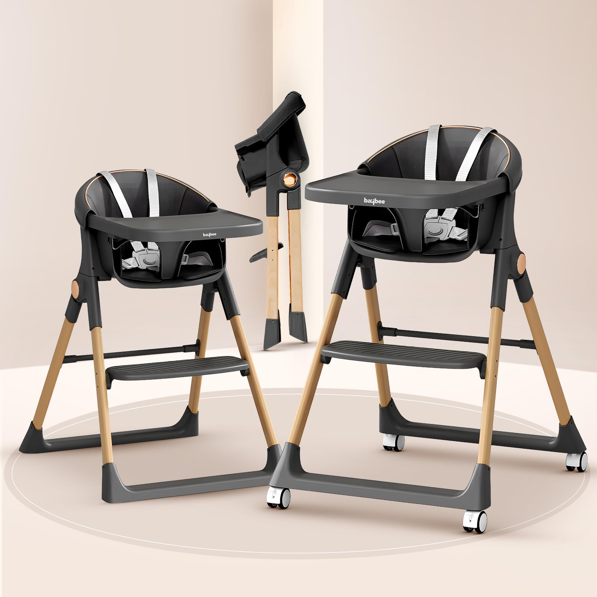 Baybee 3-in-1 Convertible High Chair for Kids - Image 10