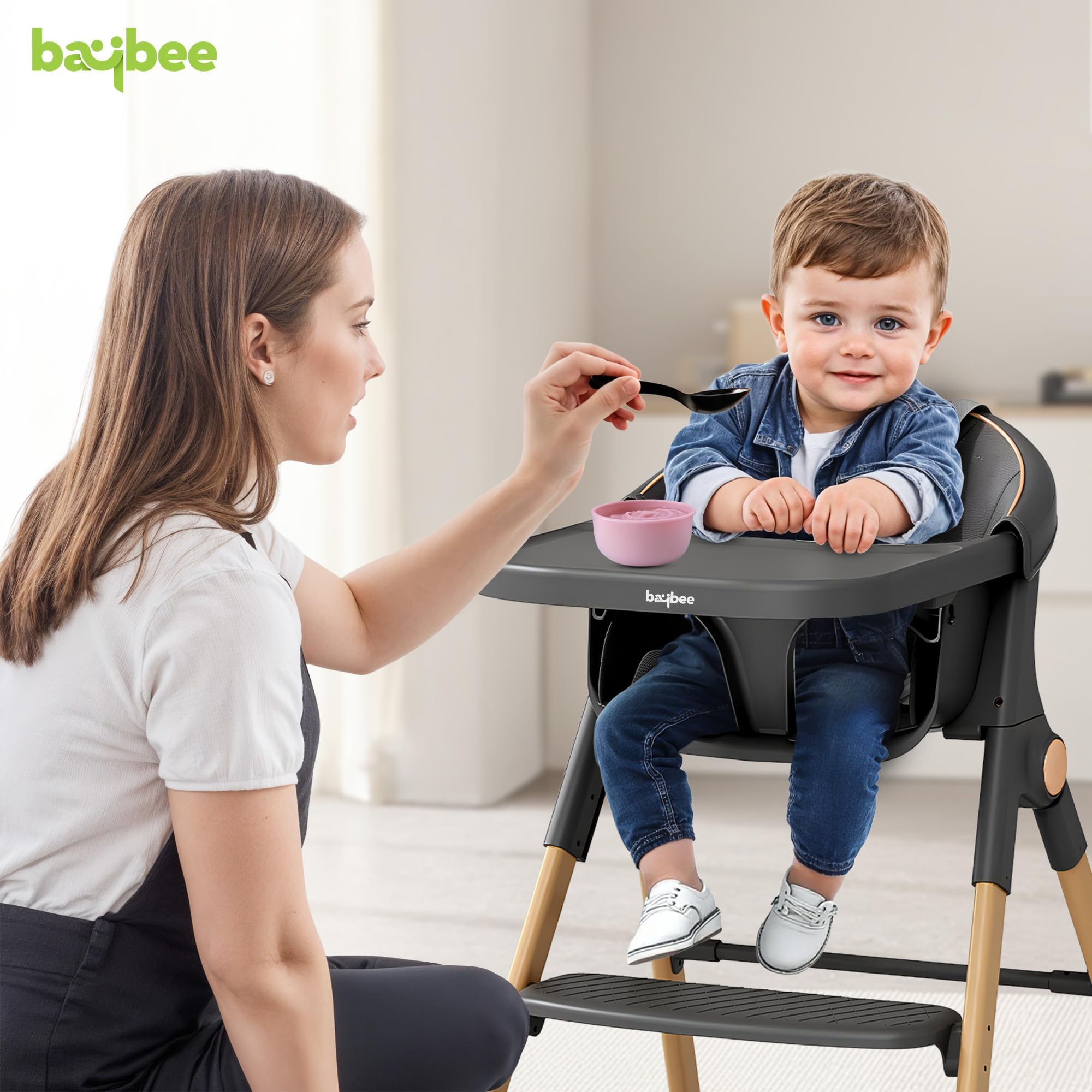 Baybee 3-in-1 Convertible High Chair for Kids - Image 12