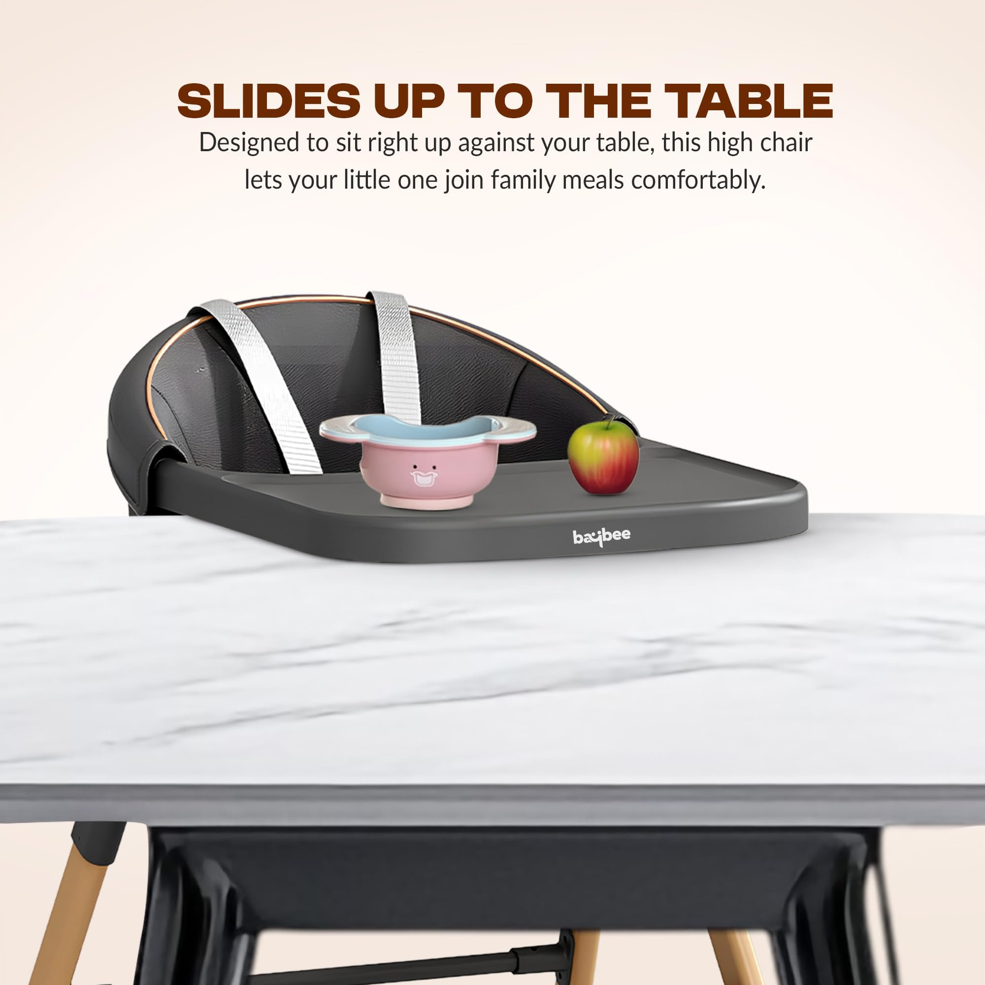 Baybee 3-in-1 Convertible High Chair for Kids - Image 14