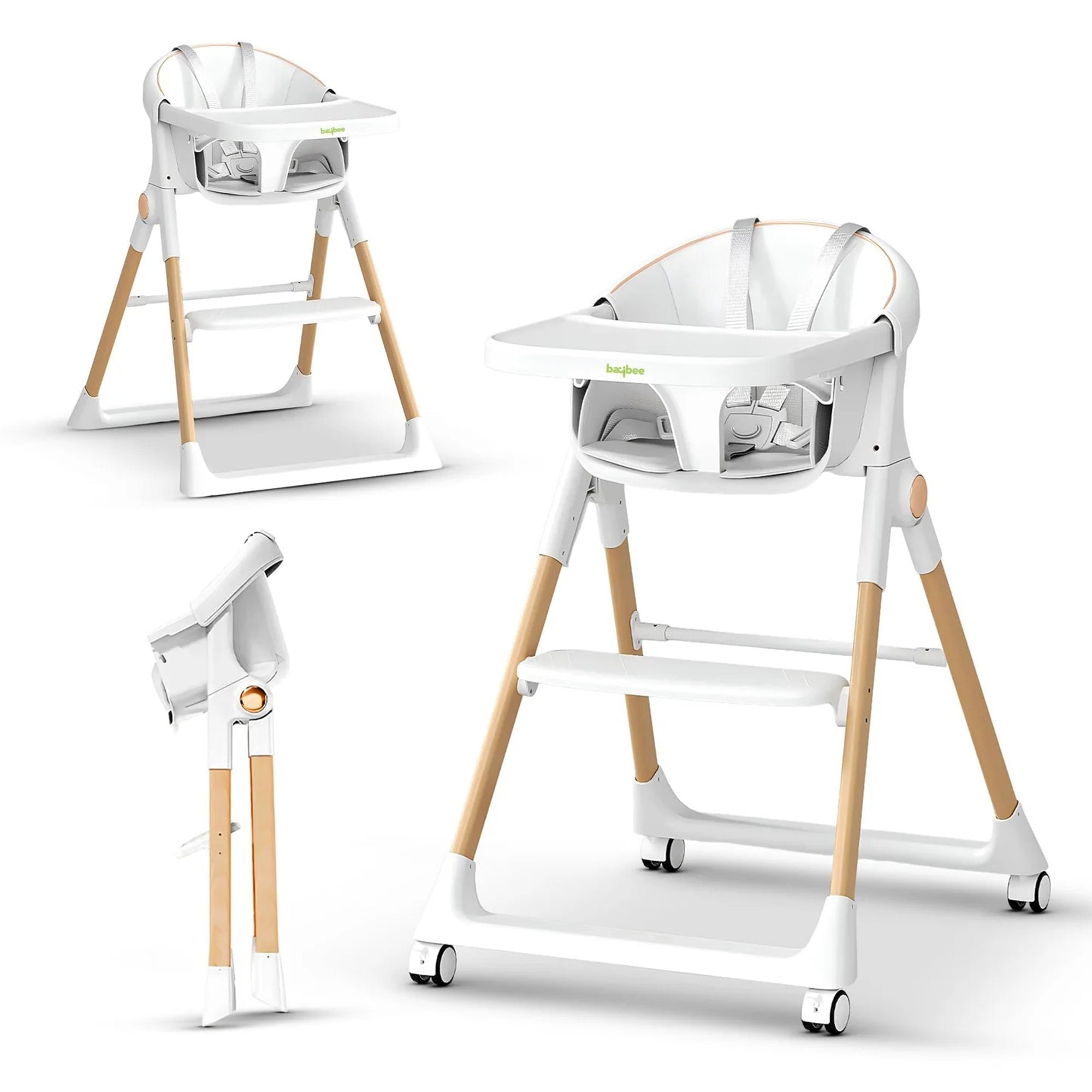 Baybee 3-in-1 Convertible High Chair for Kids - Image 17