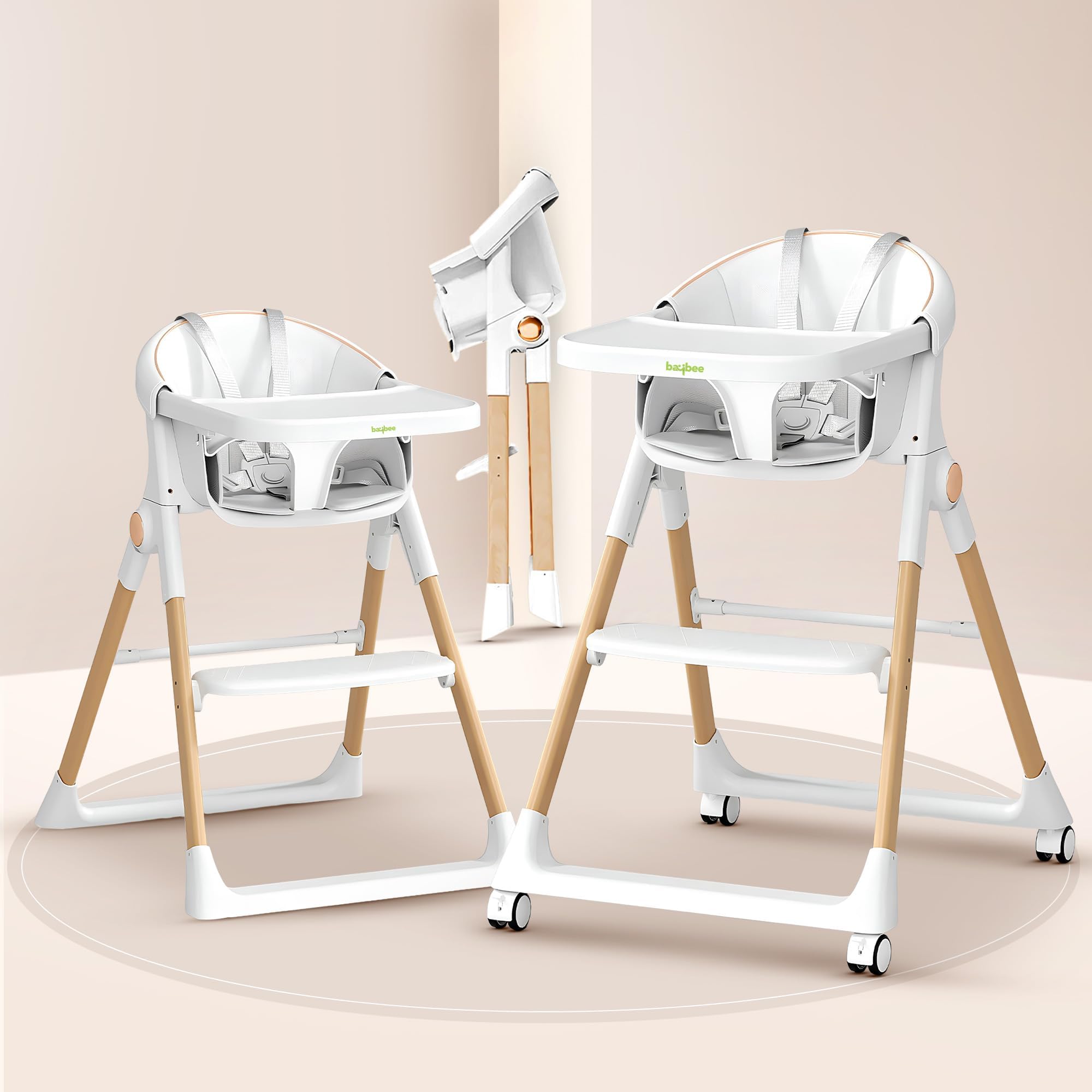 Baybee 3-in-1 Convertible High Chair for Kids - Image 18