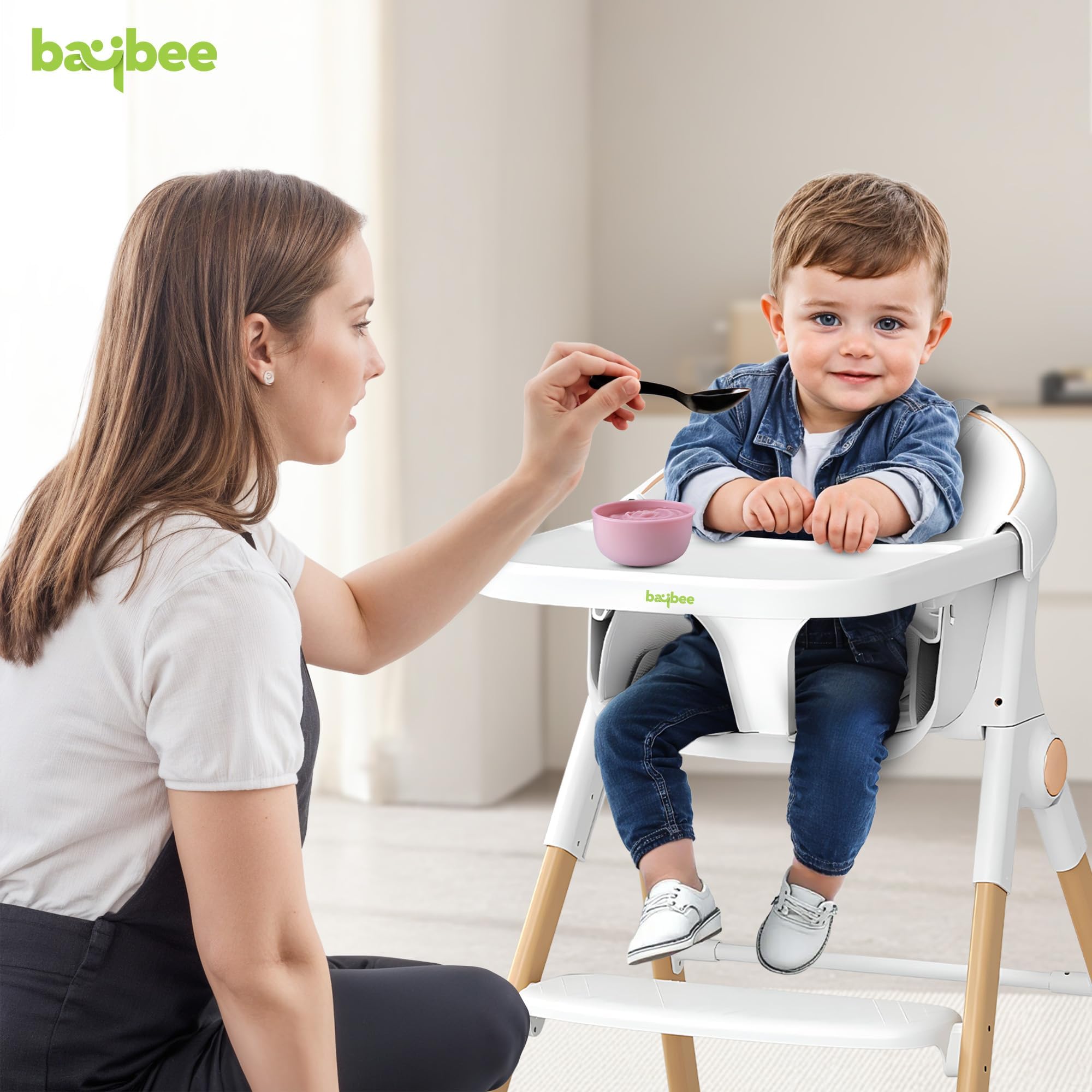 Baybee 3-in-1 Convertible High Chair for Kids - Image 20