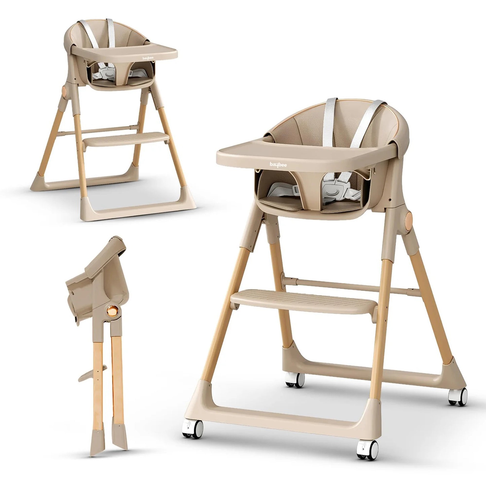 Baybee 3-in-1 Convertible High Chair for Kids - Image 26