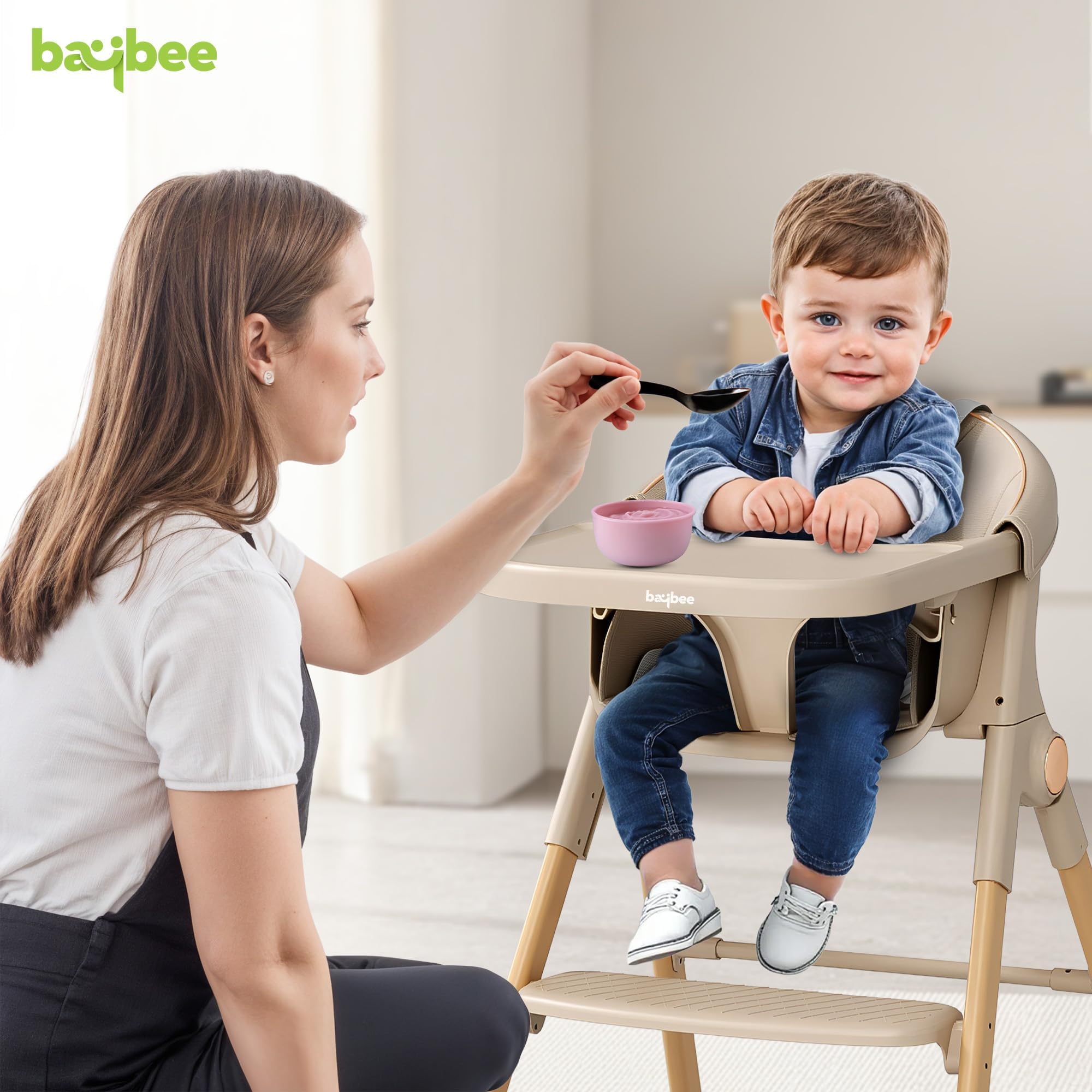 Baybee 3-in-1 Convertible High Chair for Kids - Image 28