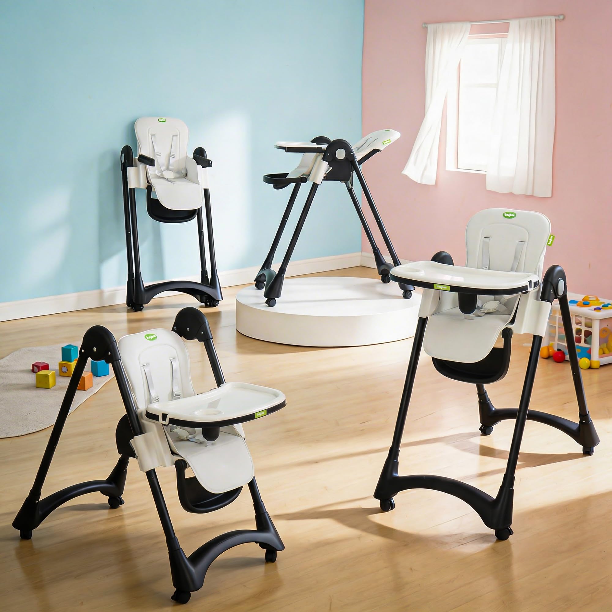 Baybee High Chair for Baby Adjustable Feeding Chair - Image 24