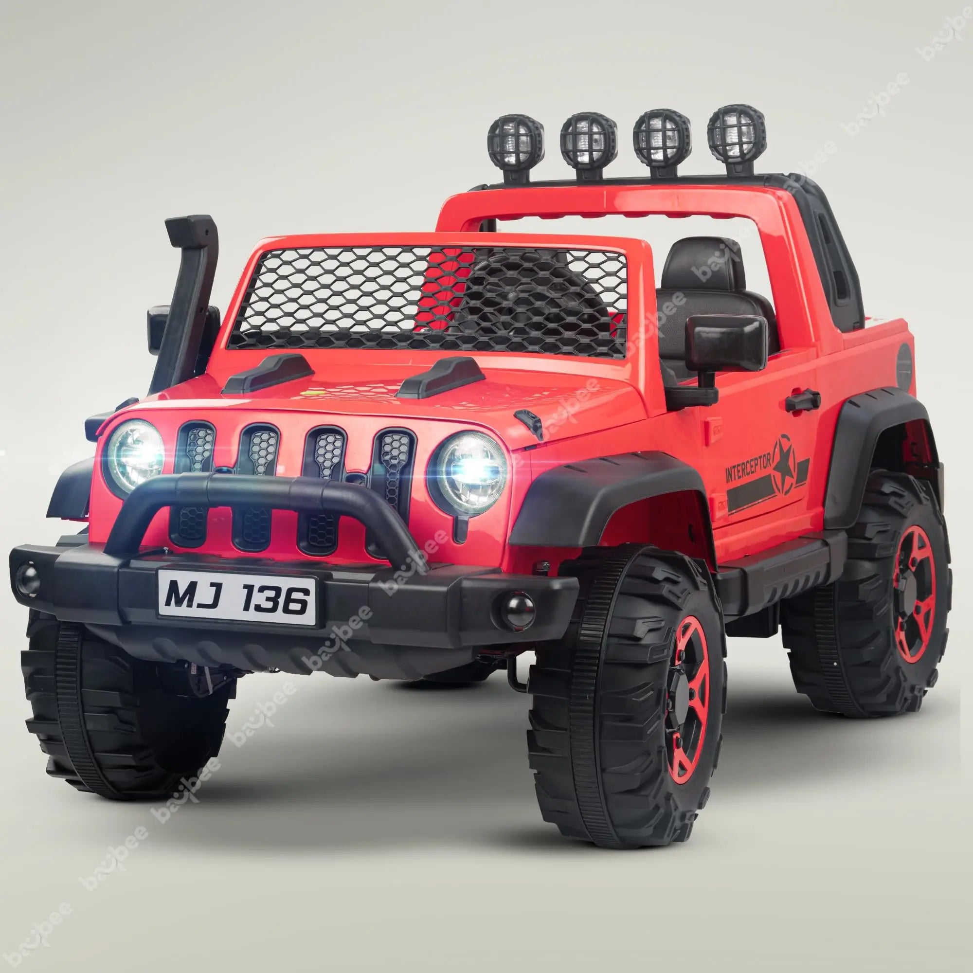 Baybee Atom Rechargeable Battery Operated Jeep for Kids - Image 1