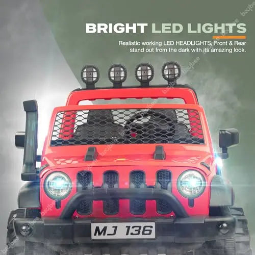 Baybee Atom Rechargeable Battery Operated Jeep for Kids - Image 5