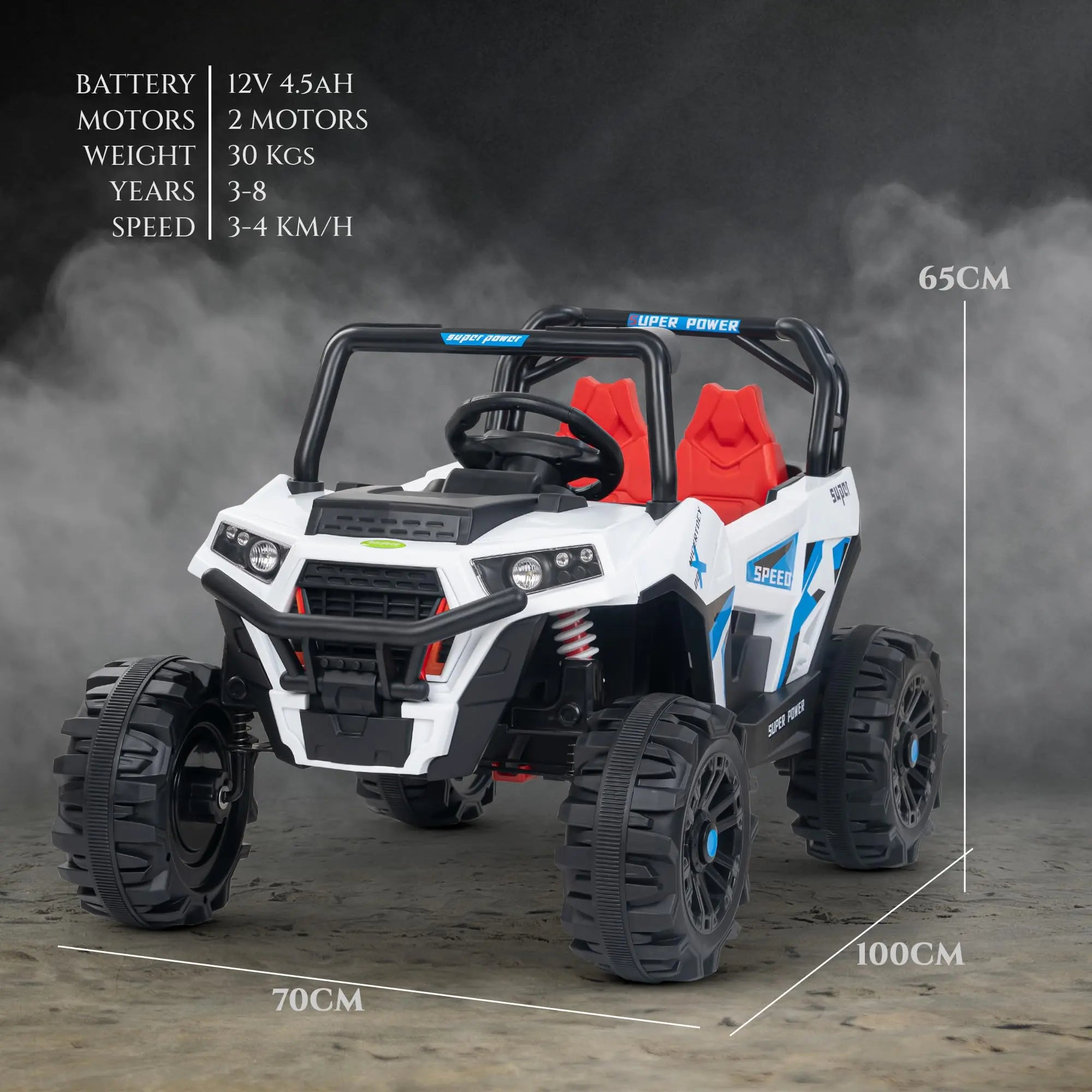 Baybee Derak UTV Battery Operated Jeep for Kids - Image 21