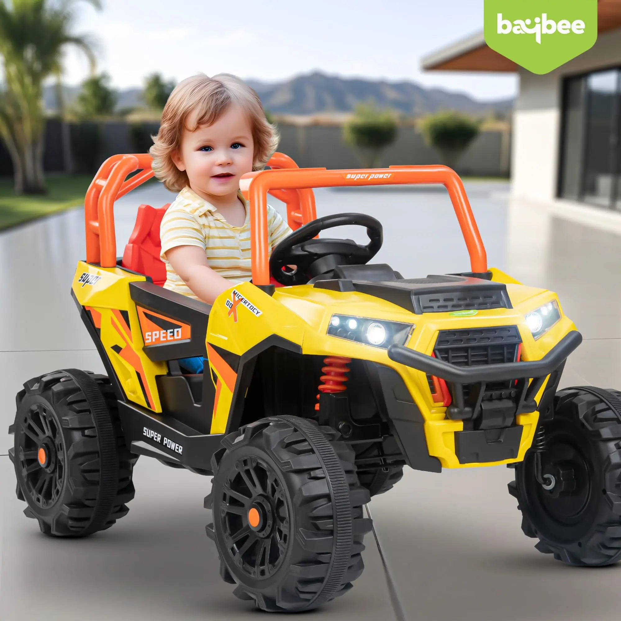 Baybee Derak UTV Battery Operated Jeep for Kids - Image 24
