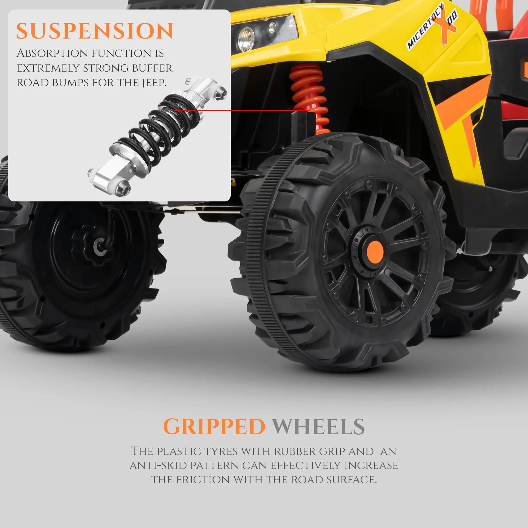 Baybee Derak UTV Battery Operated Jeep for Kids - Image 26