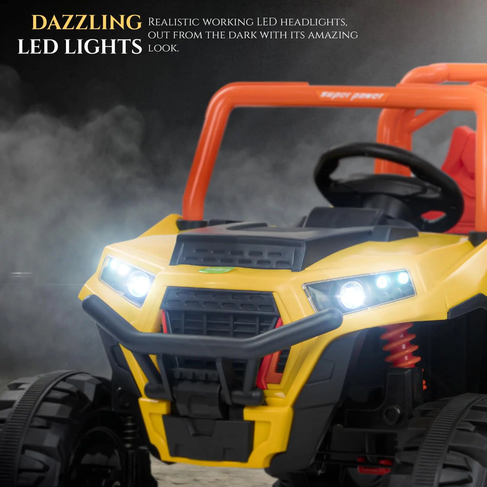 Baybee Derak UTV Battery Operated Jeep for Kids - Image 27