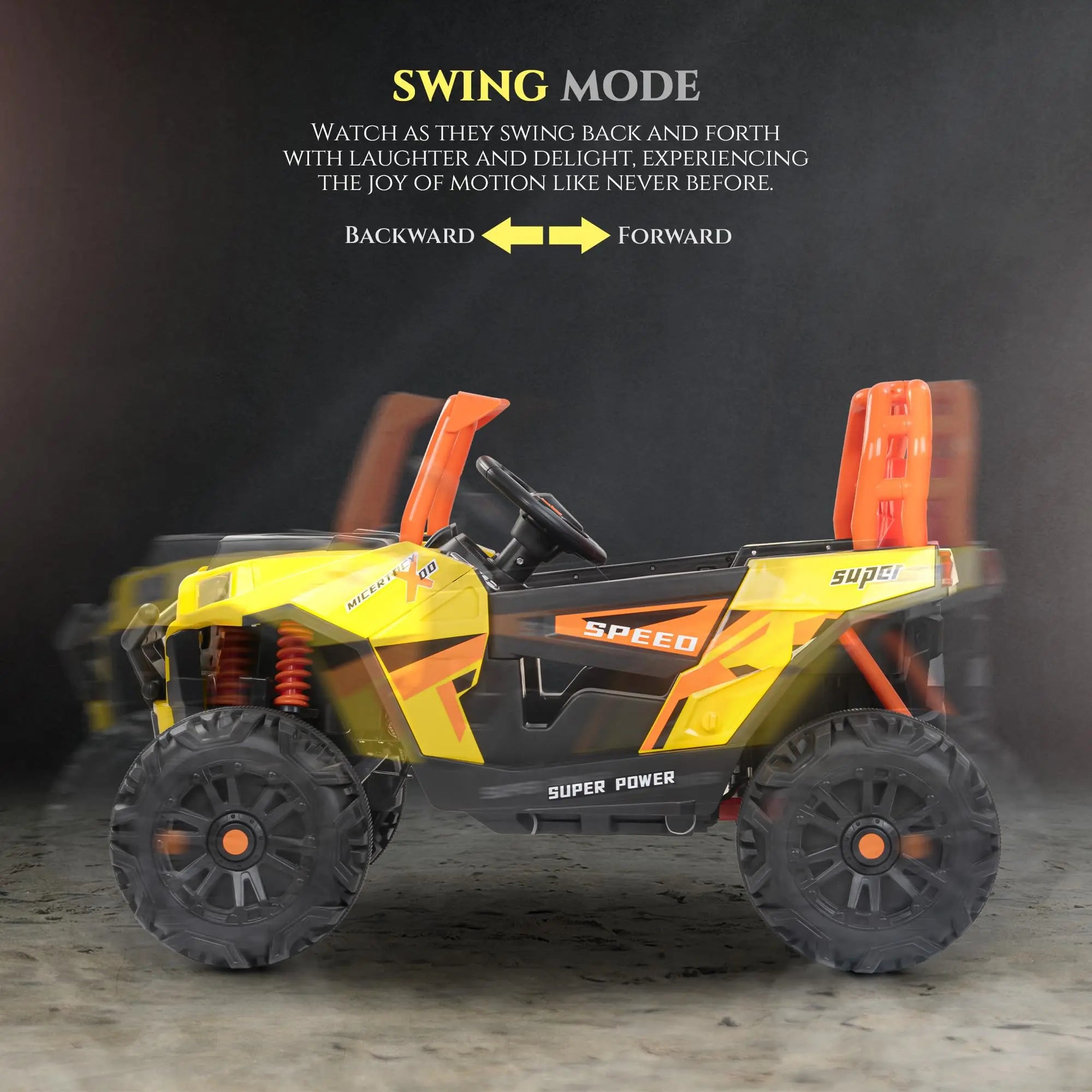 Baybee Derak UTV Battery Operated Jeep for Kids - Image 28