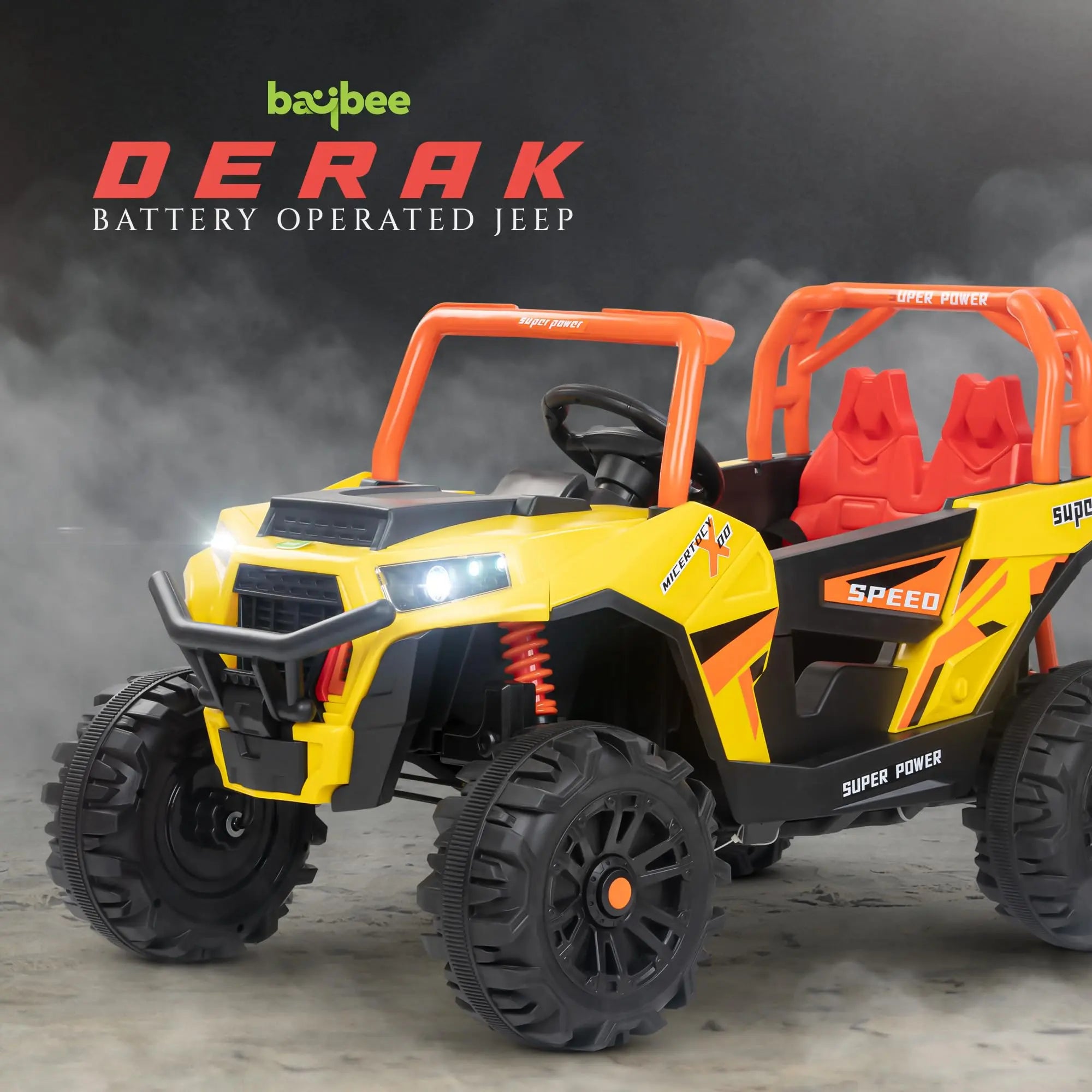 Baybee Derak UTV Battery Operated Jeep for Kids - Image 30