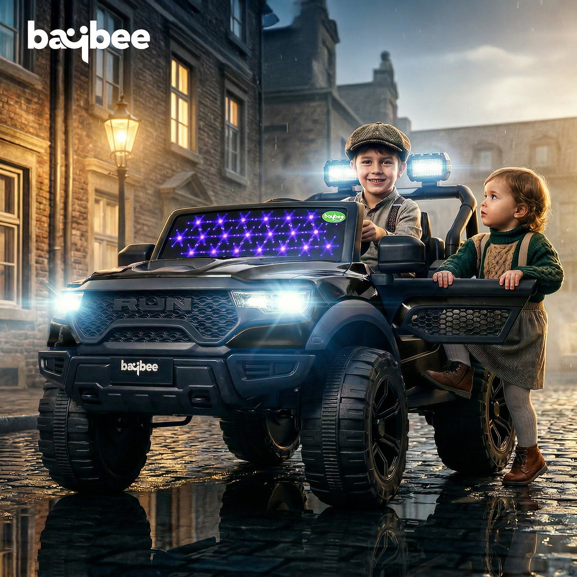 Baybee Run 4X4 Kids Battery Operated Jeep for Kids  (Painted) - Image 45