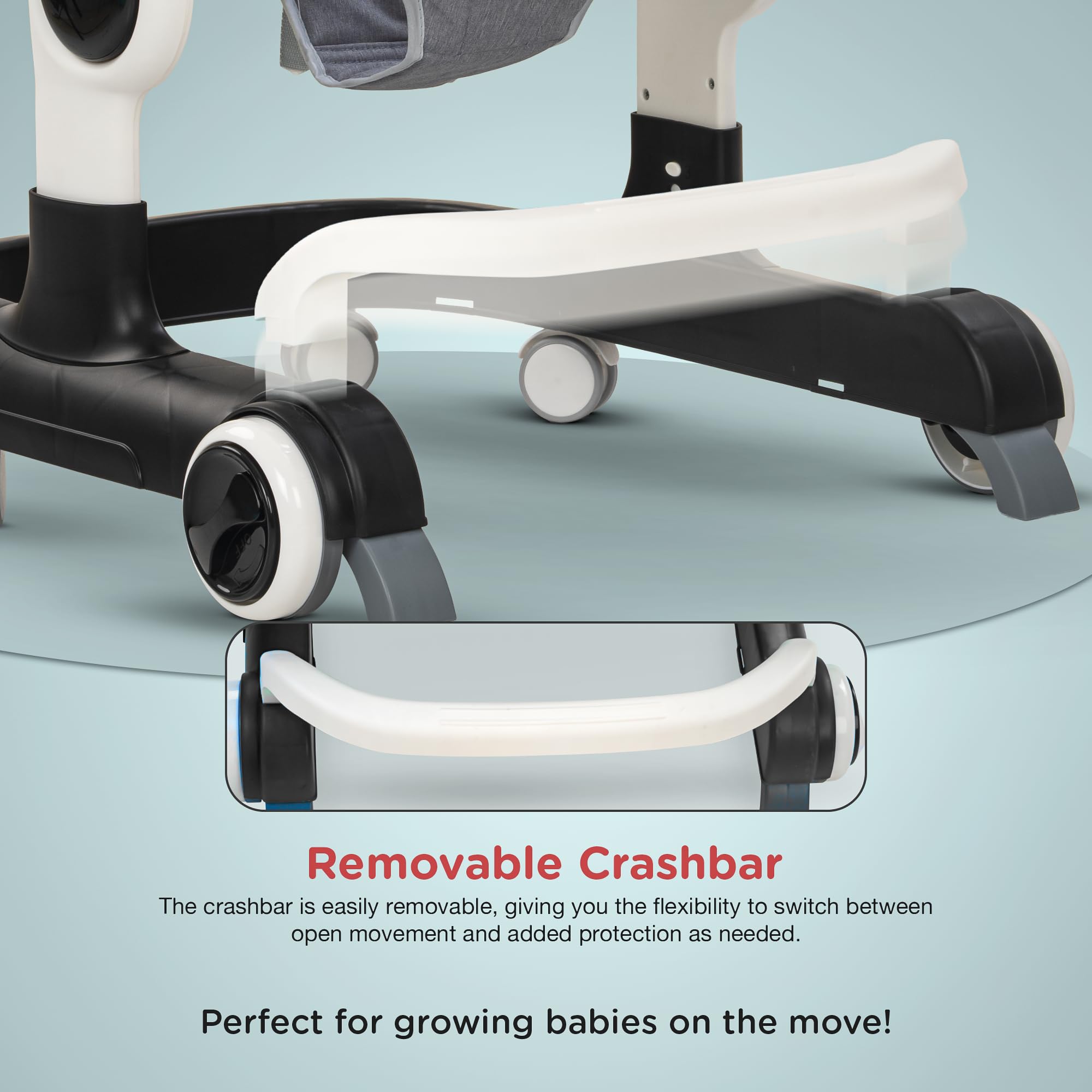 Baybee 2-in-1 Baby Walker For Kids - Image 5