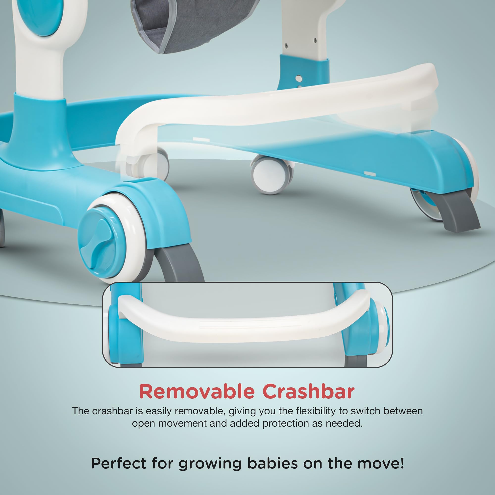 Baybee 2-in-1 Baby Walker For Kids - Image 14