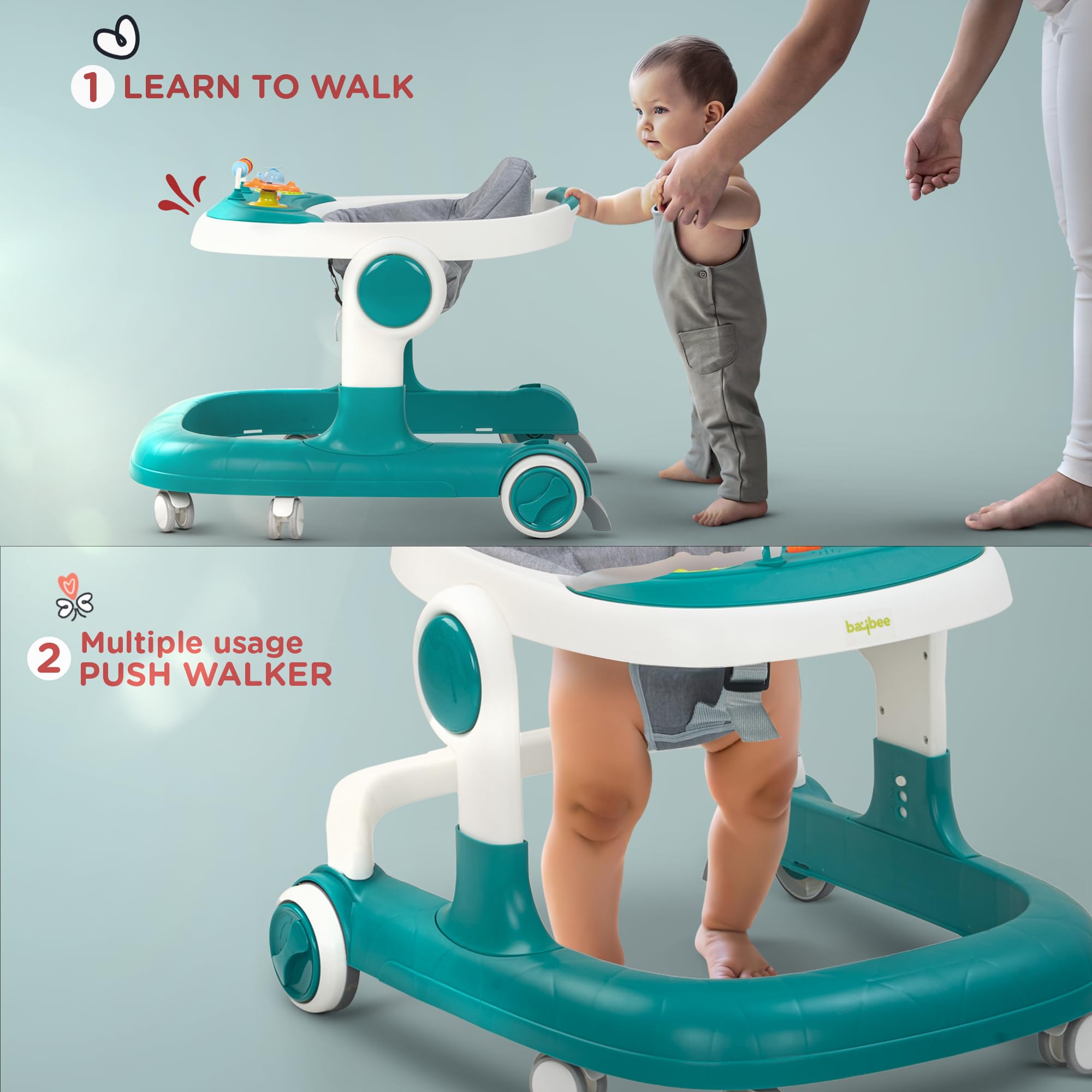 Baybee 2-in-1 Baby Walker For Kids - Image 23