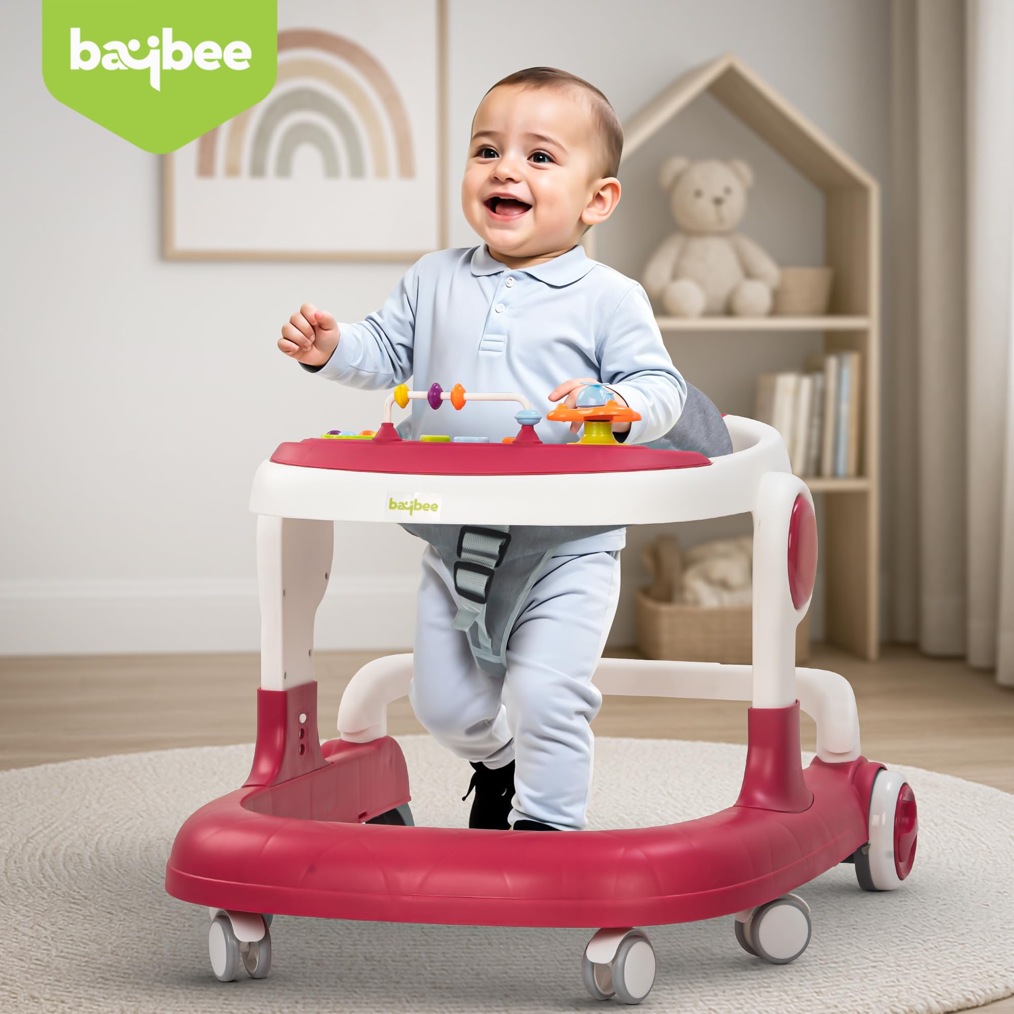 Baybee 2-in-1 Baby Walker For Kids - Image 33