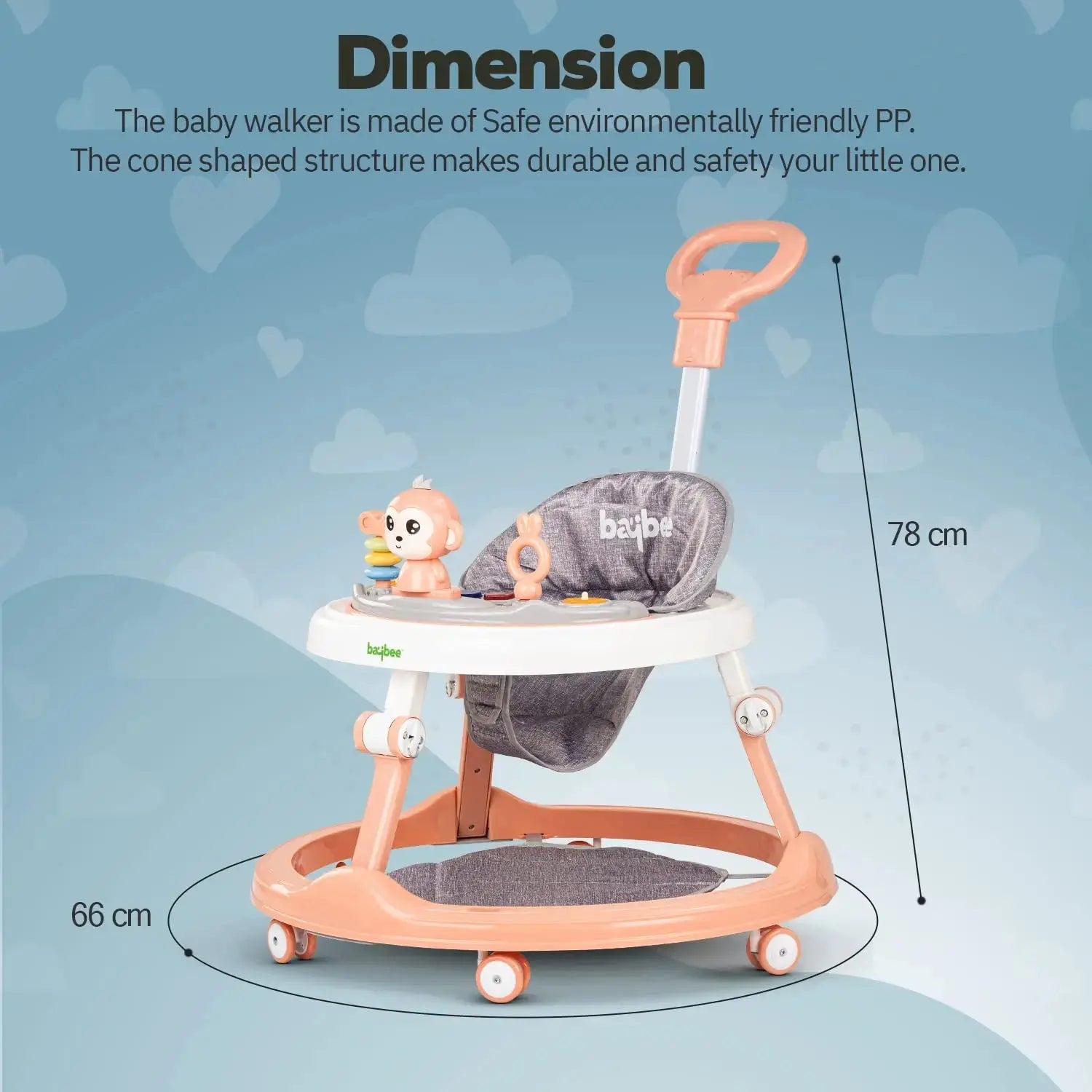 Baybee Drono Pro Baby Walker for Kids - Image 8