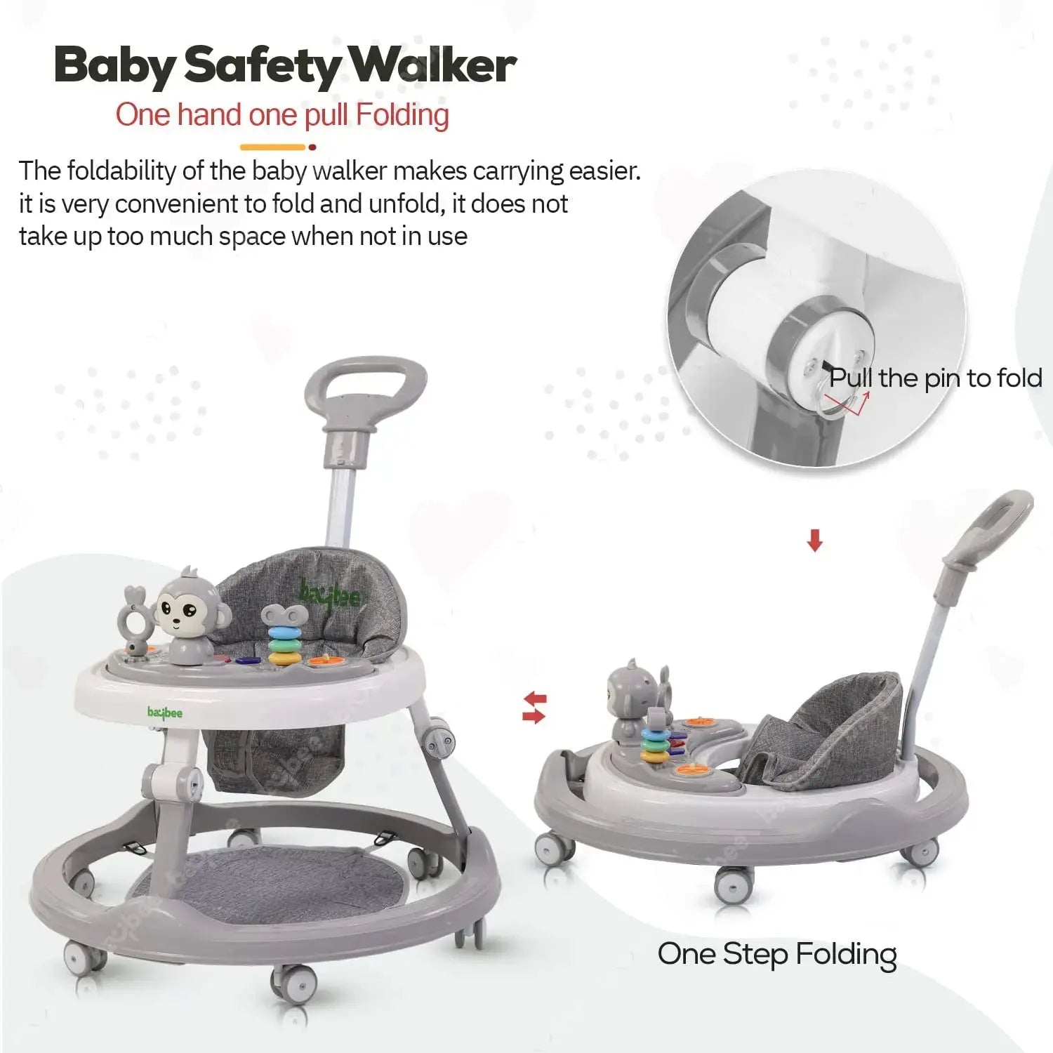 Baybee Drono Pro Baby Walker for Kids - Image 13