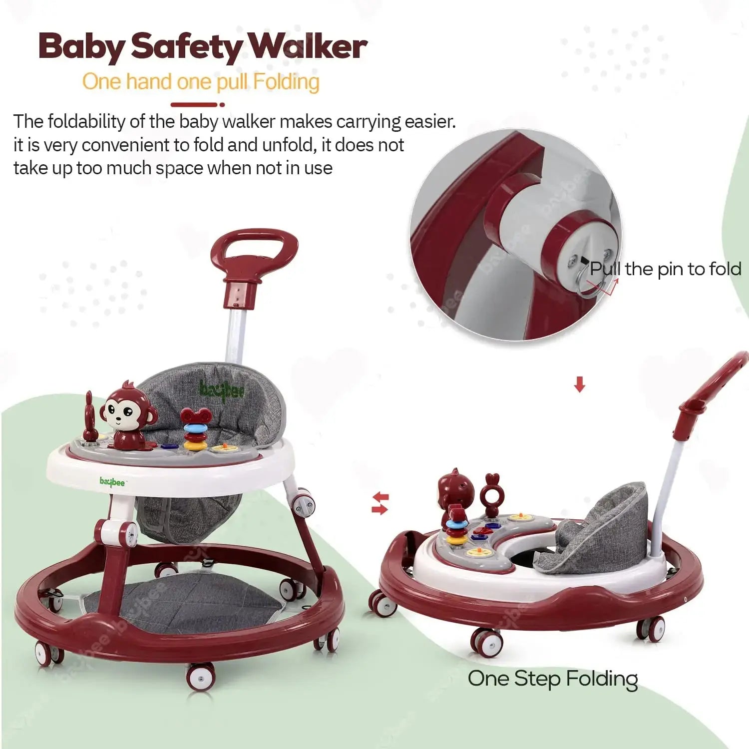 Baybee Drono Pro Baby Walker for Kids - Image 21